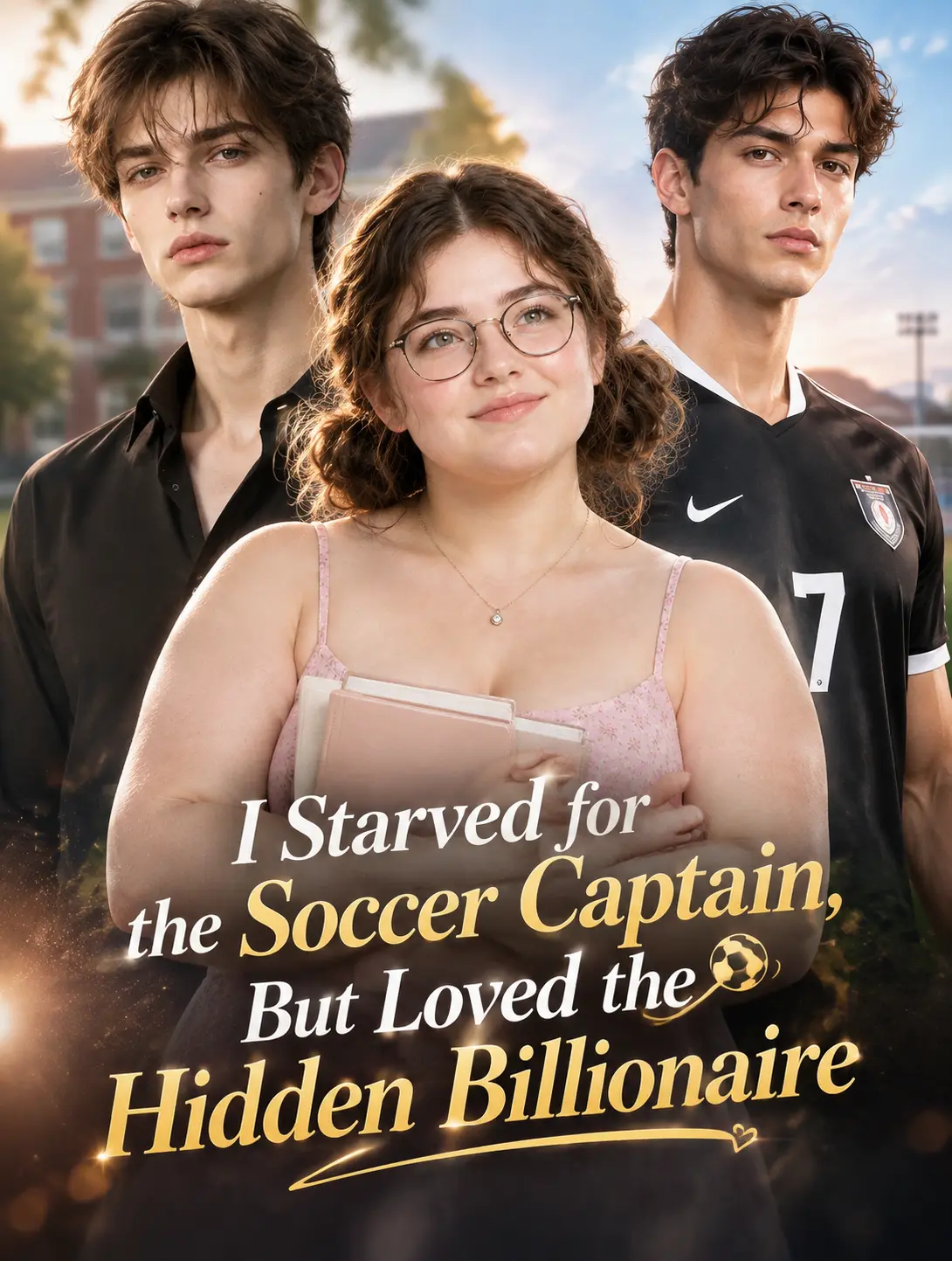 I Starved for the Soccer Captain, But Loved the Hidden Billionaire short drama poster