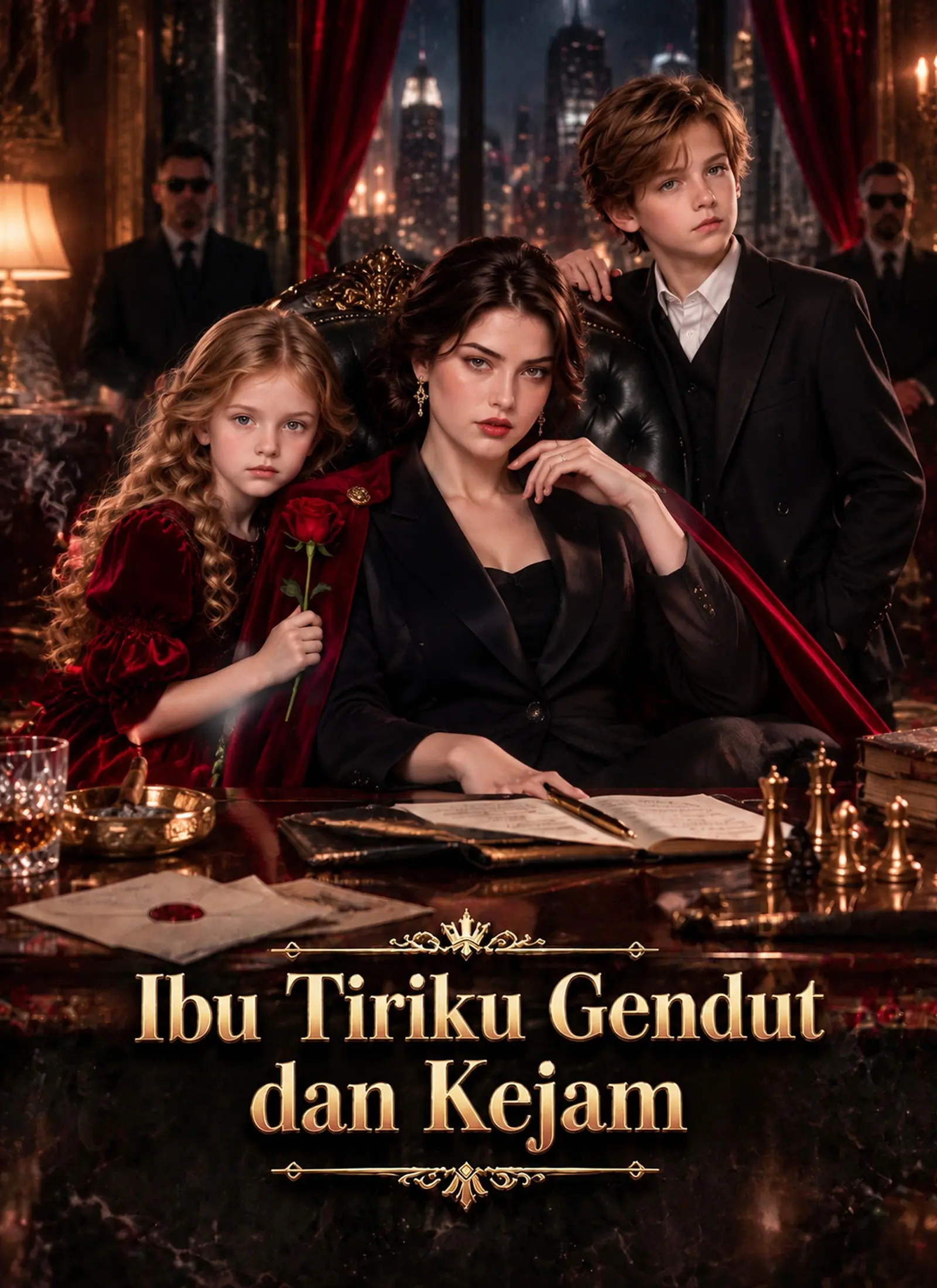 [Dubbing]Ibu Tiriku Gendut dan Kejam short drama poster