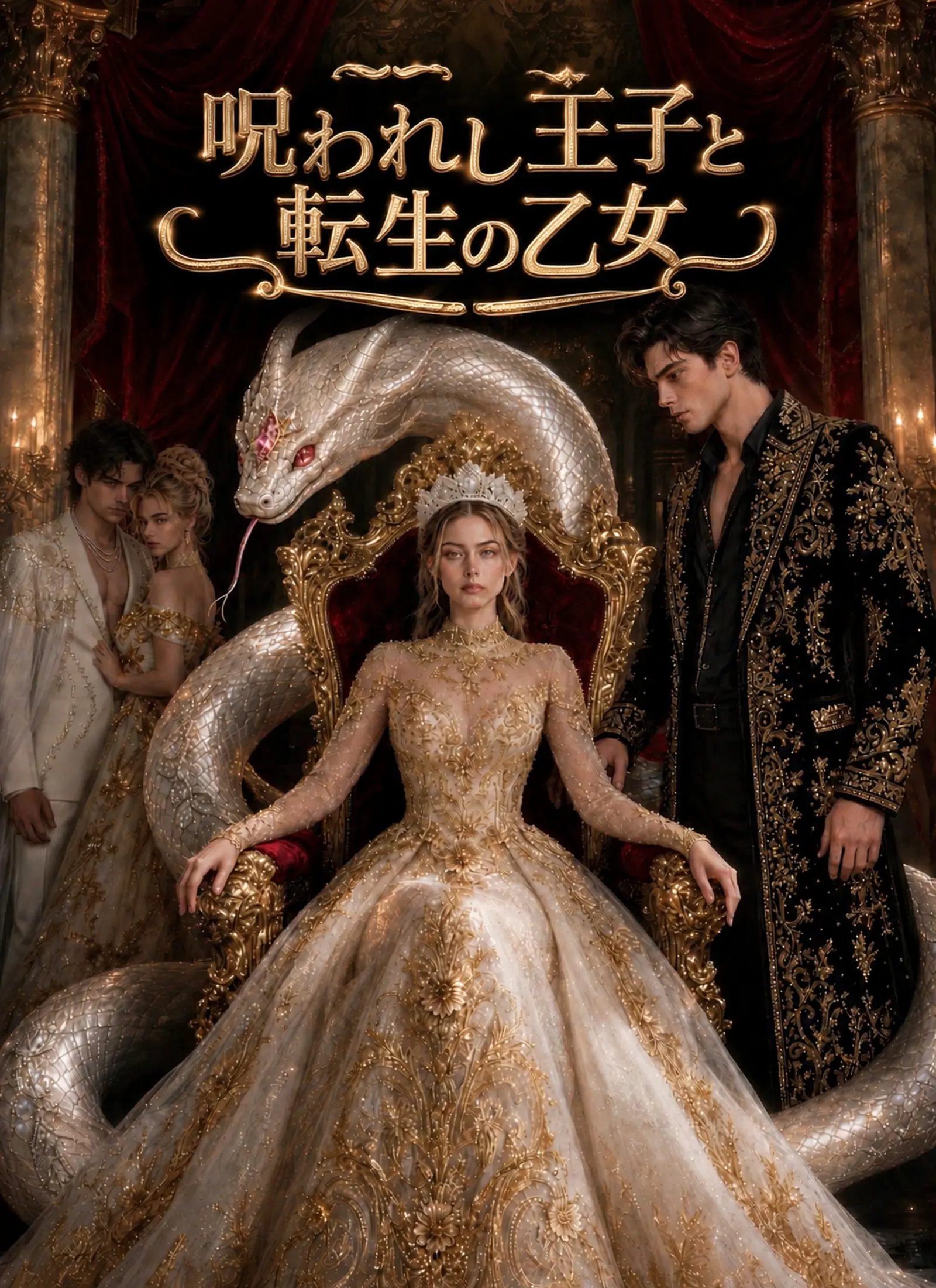 呪われし王子と転生の乙女 short drama poster