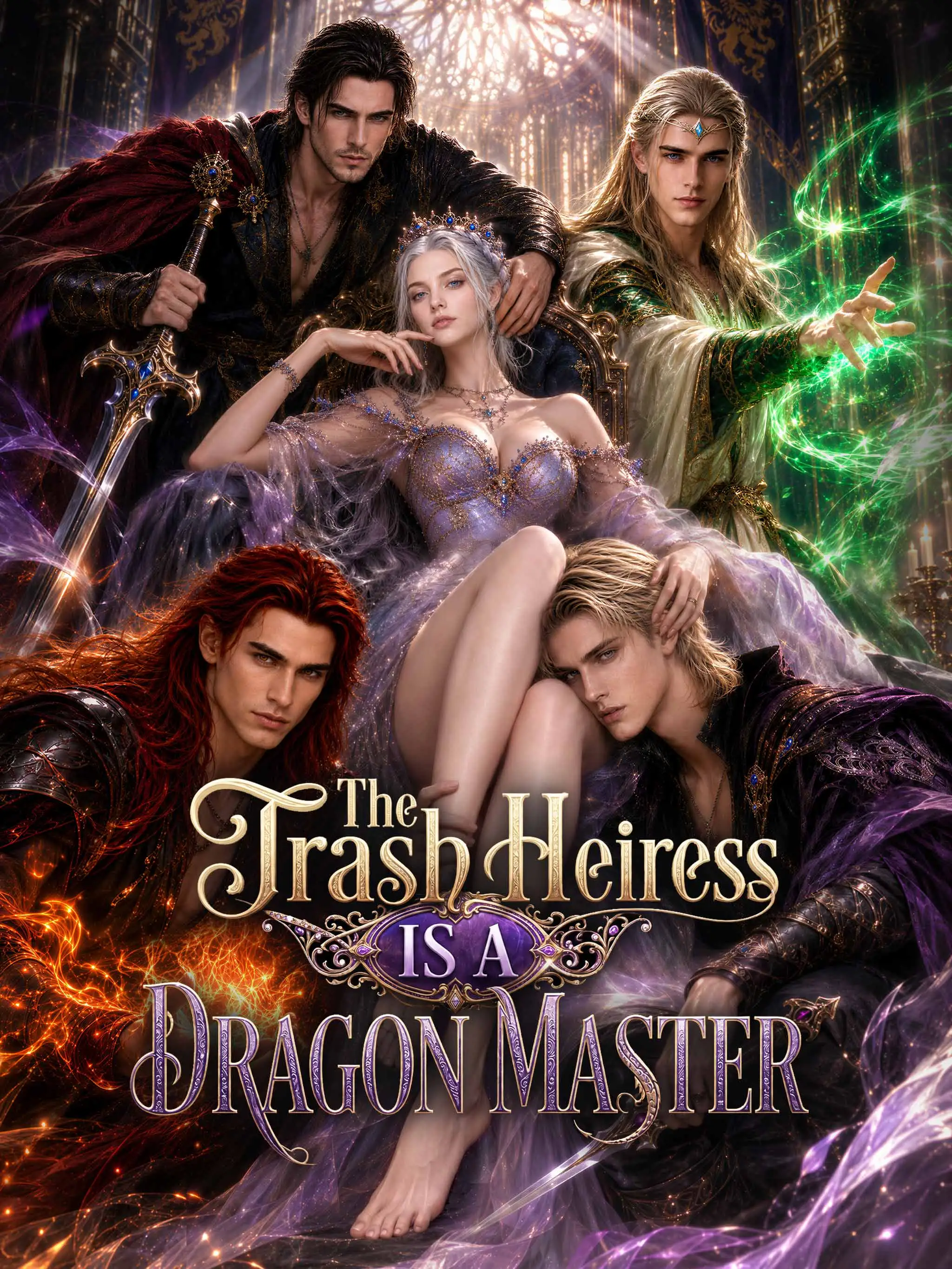 The Trash Heiress Is A Dragon Master short drama poster