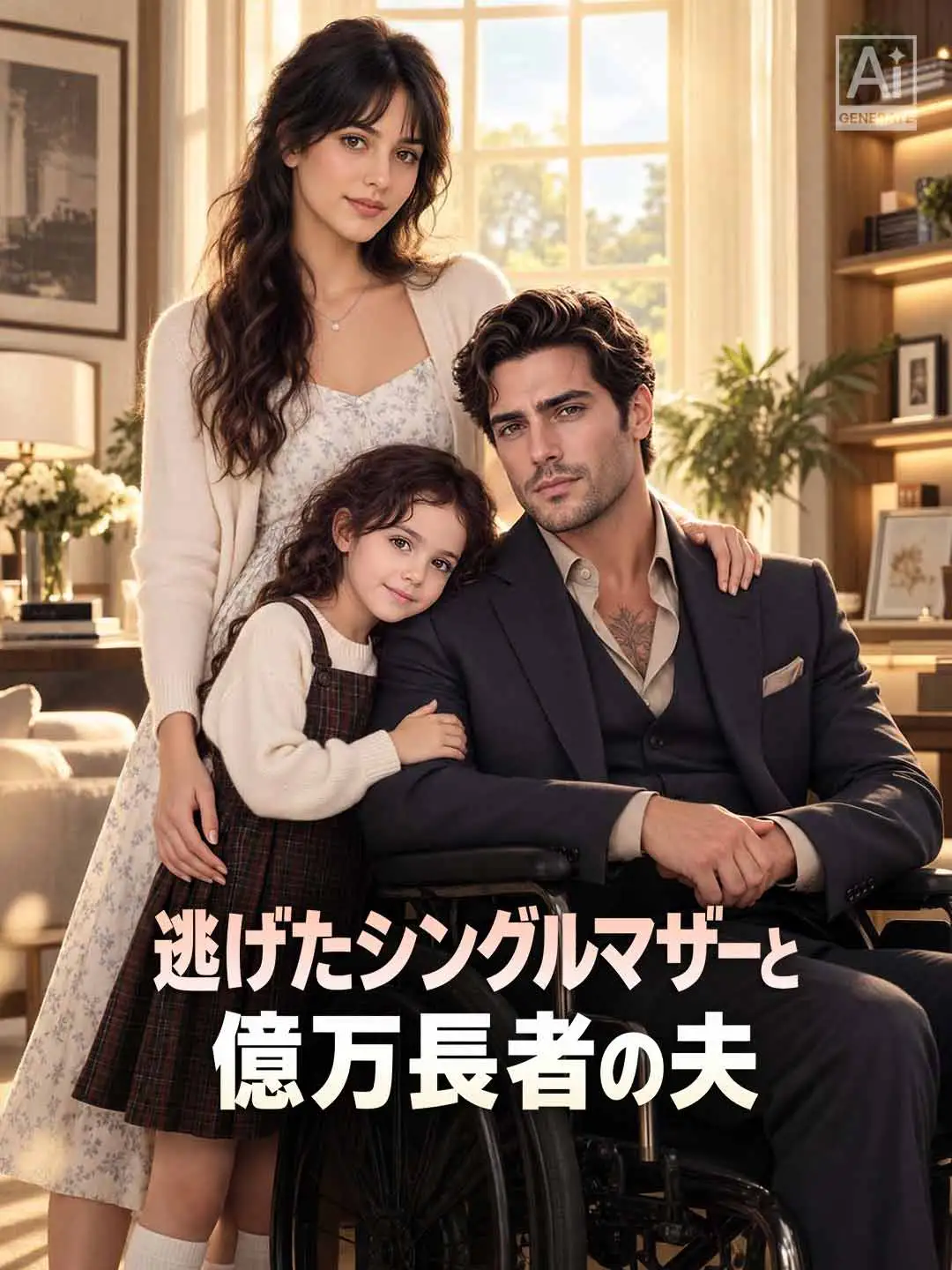 逃げたシングルマザーと億万長者の夫 short drama poster