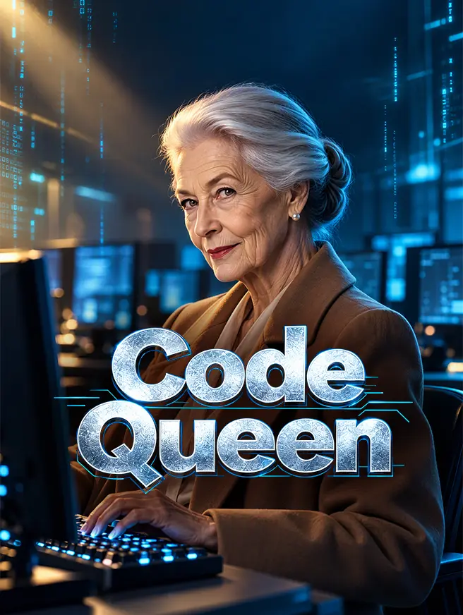 Code Queen short drama poster