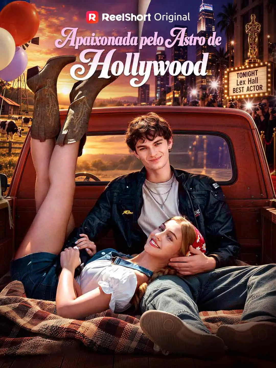 Apaixonada pelo Astro de Hollywood short drama poster