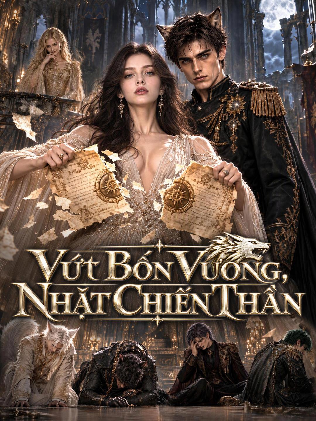 Vứt Bốn Vương, Nhặt Chiến Thần short drama poster