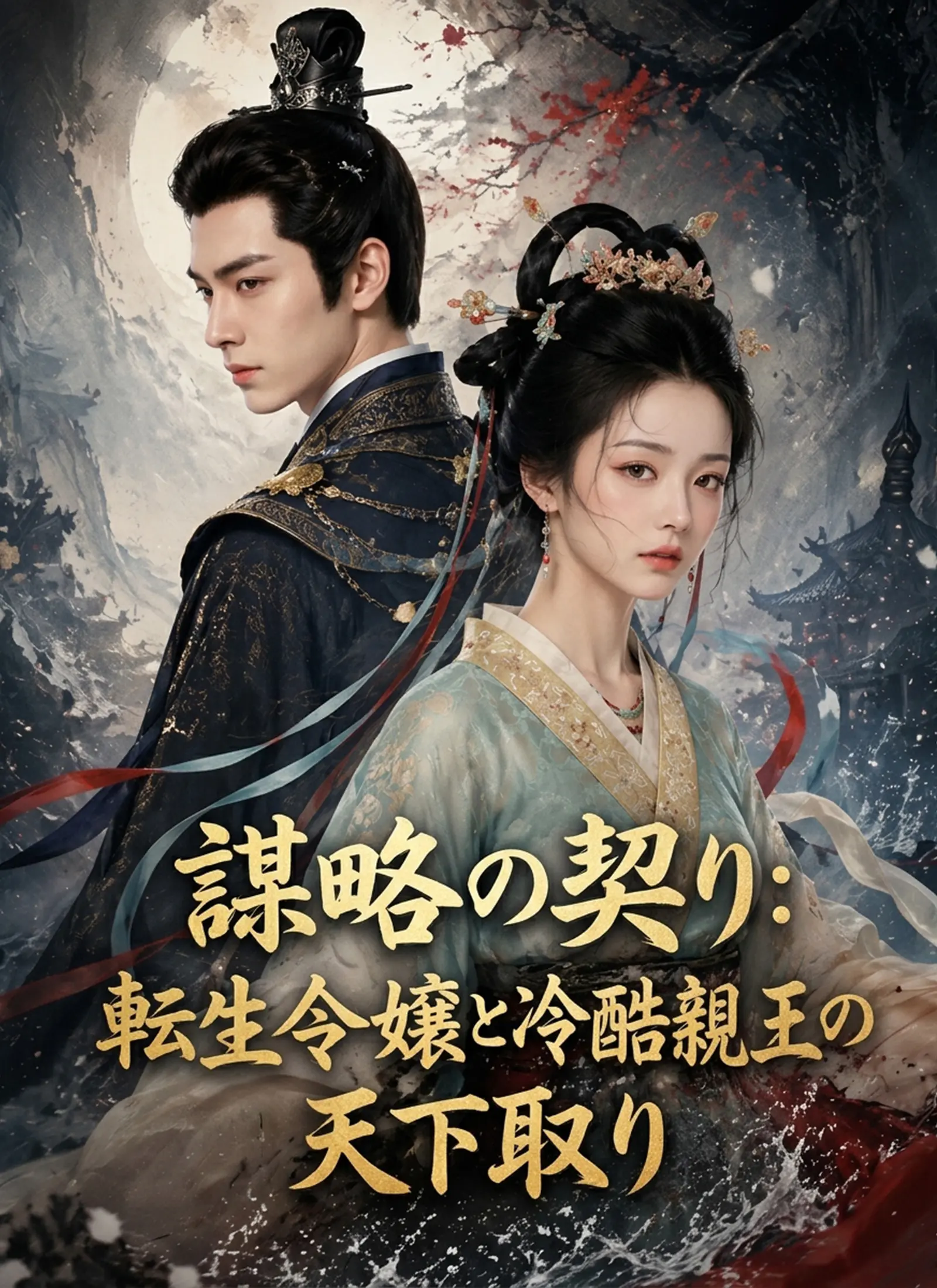 謀略の契り：転生令嬢と冷酷な親王の天下取り short drama poster