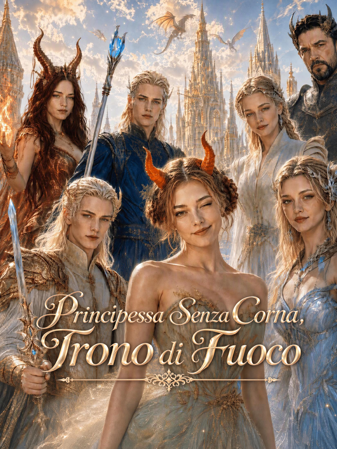 Principessa Senza Corna, Trono di Fuoco short drama poster