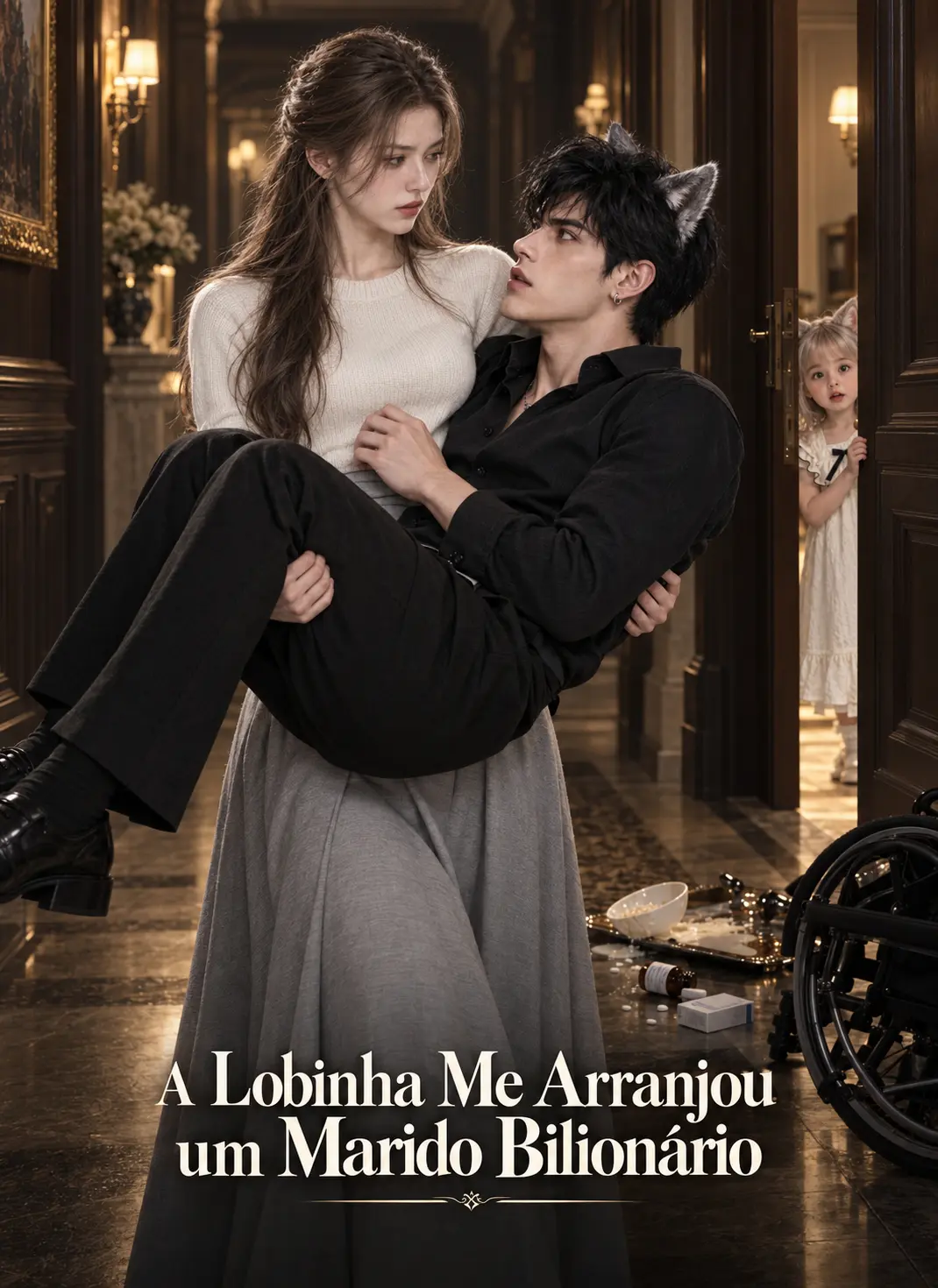 A Lobinha Me Arranjou um Marido Bilionário short drama poster
