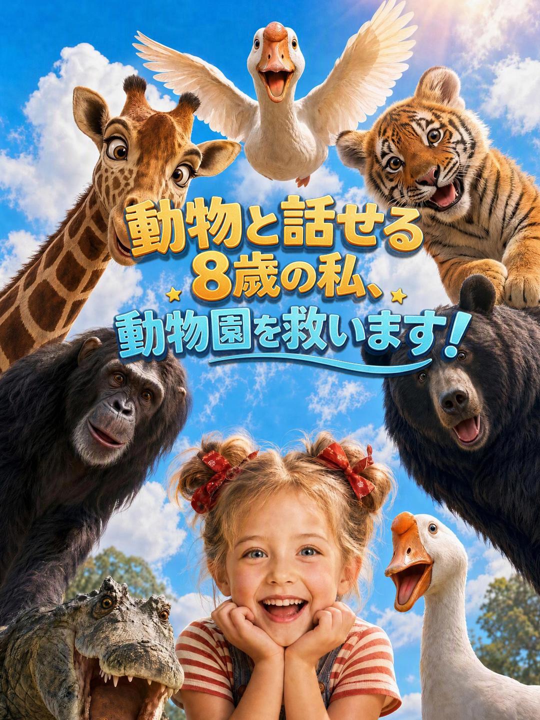 動物と話せる8歳の私、動物園を救います！ short drama poster