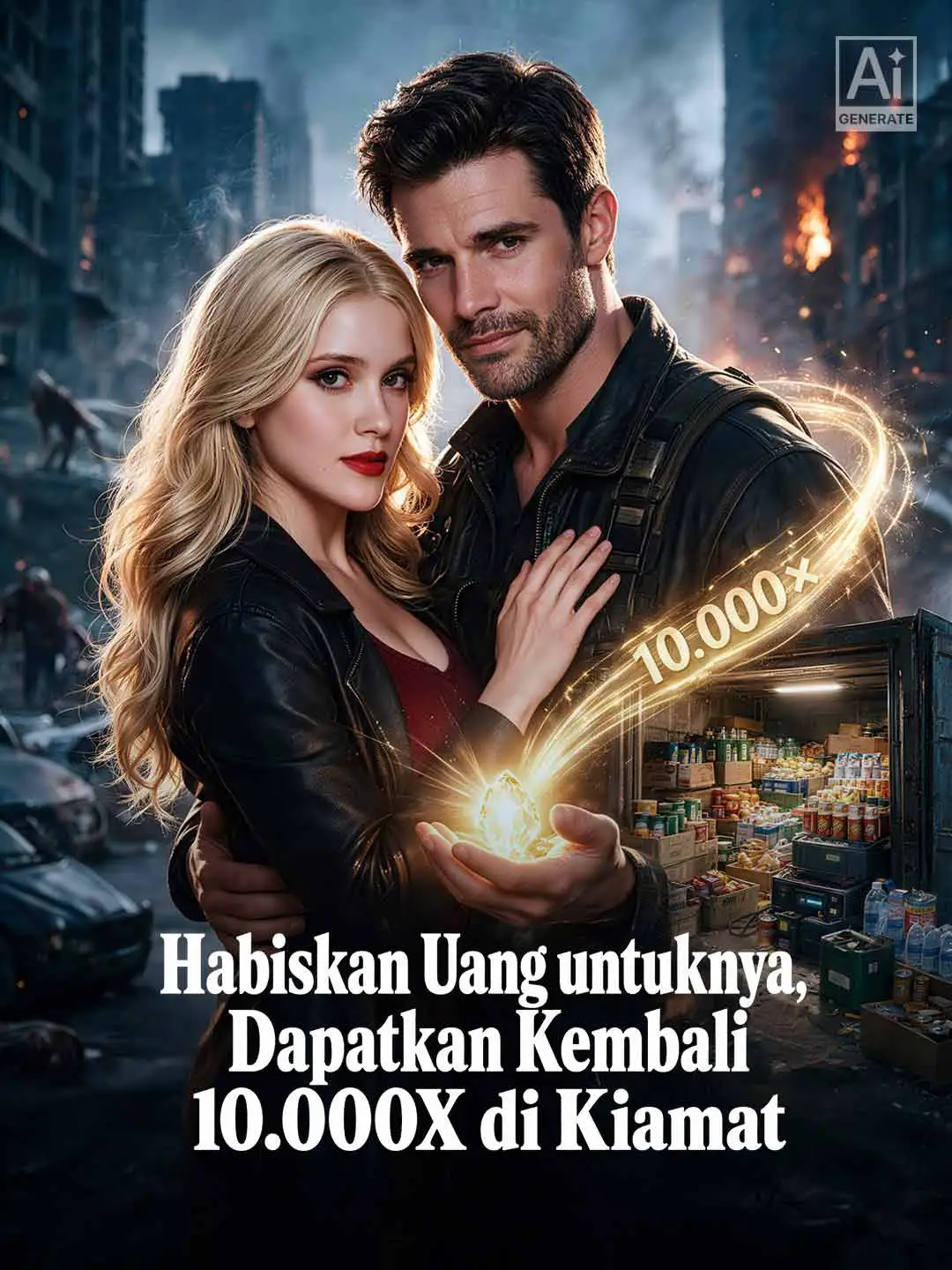 Habiskan Uang untuknya, Dapatkan Kembali 10.000X di Kiamat short drama poster