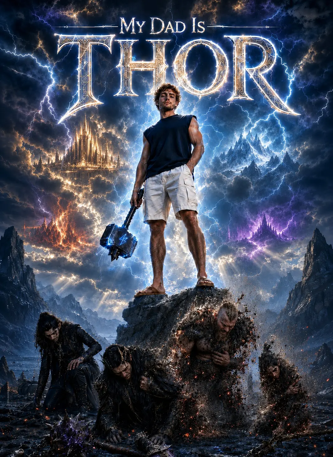My Dad Is Thor short drama poster