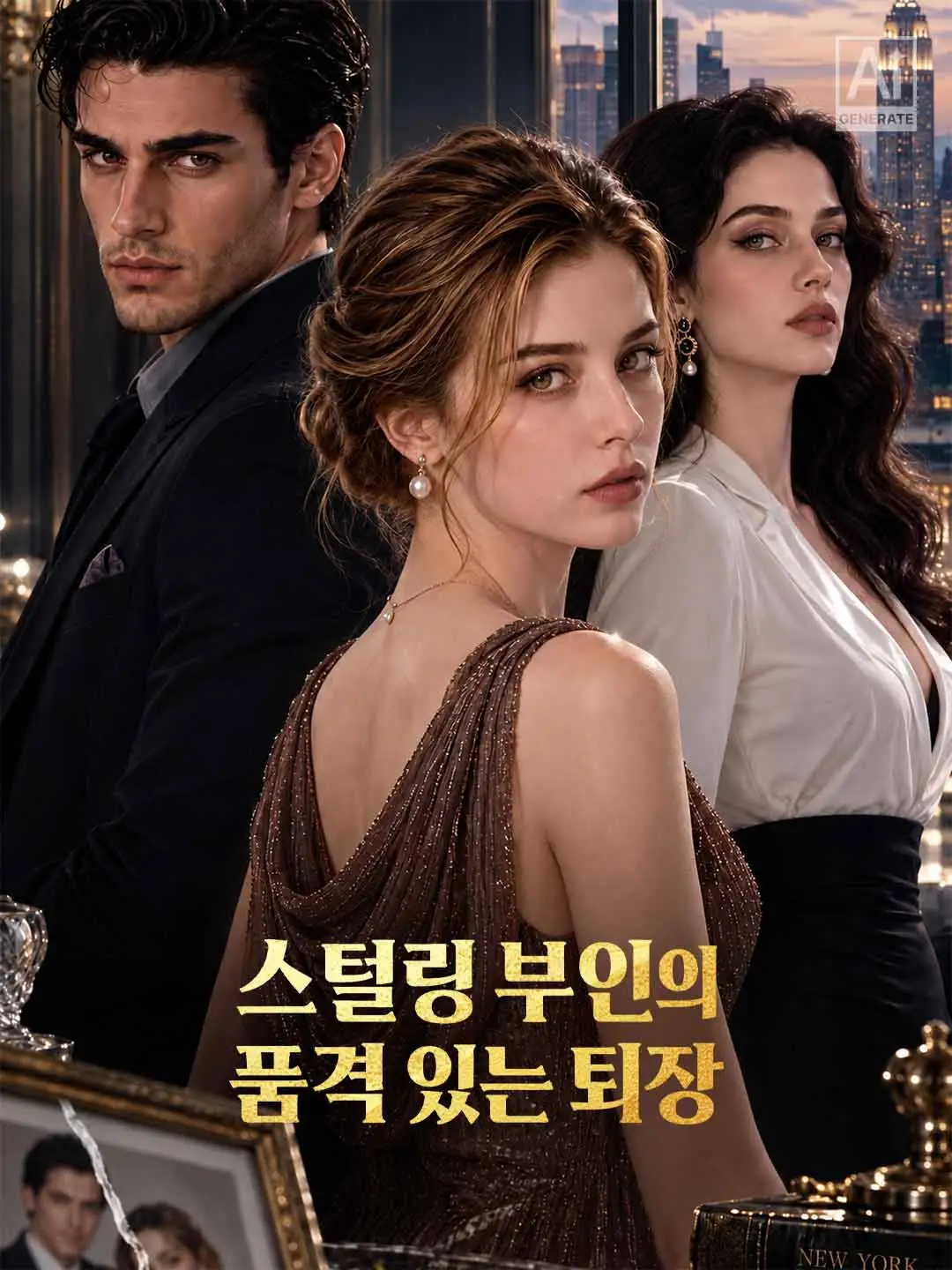 스털링 부인의 품격 있는 퇴장 short drama poster