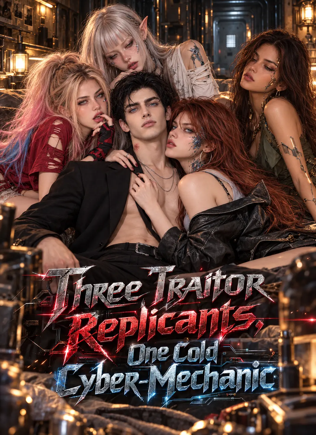 Three Traitor Replicants, One Cold Cyber-Mechanic short drama poster