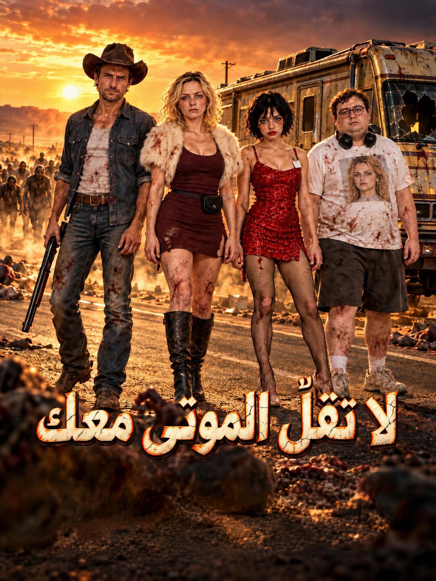 لا تقلّ الموتى معك short drama poster