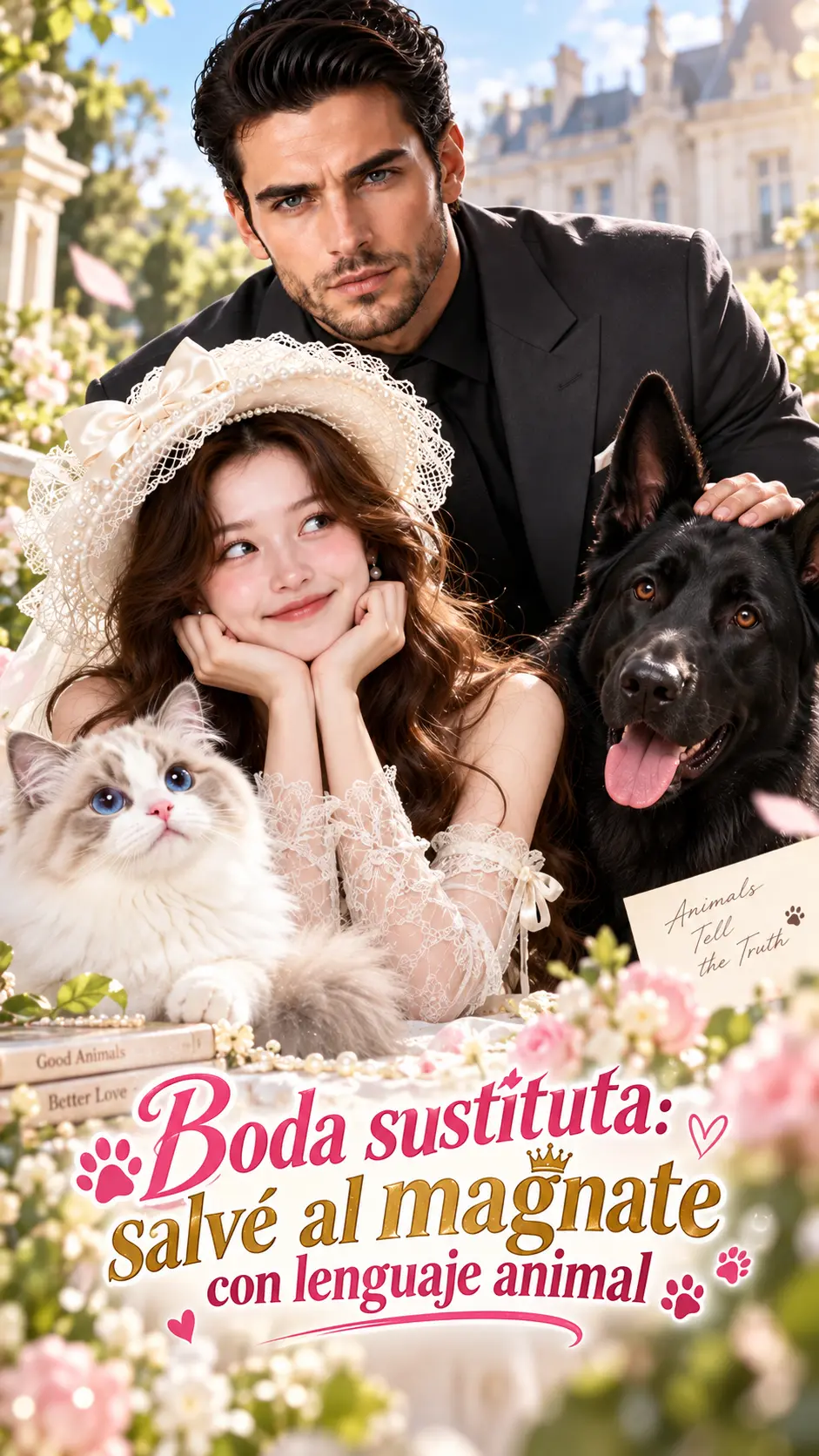 Boda sustituta: salvé al magnate con lenguaje animal short drama poster
