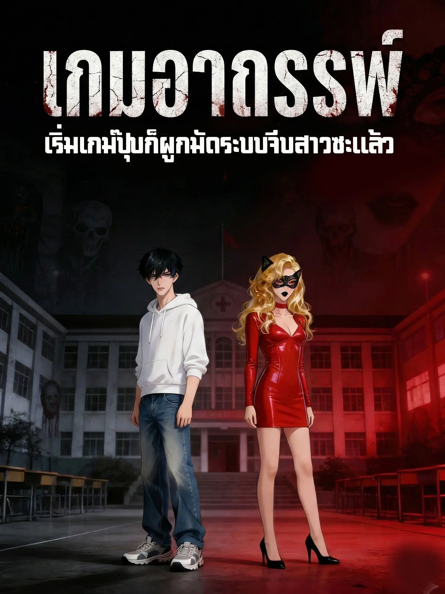 เกมอาถรรพ์ เริ่มเกมปุ๊บก็ผูกมัดระบบจีบสาวซะแล้ว short drama poster