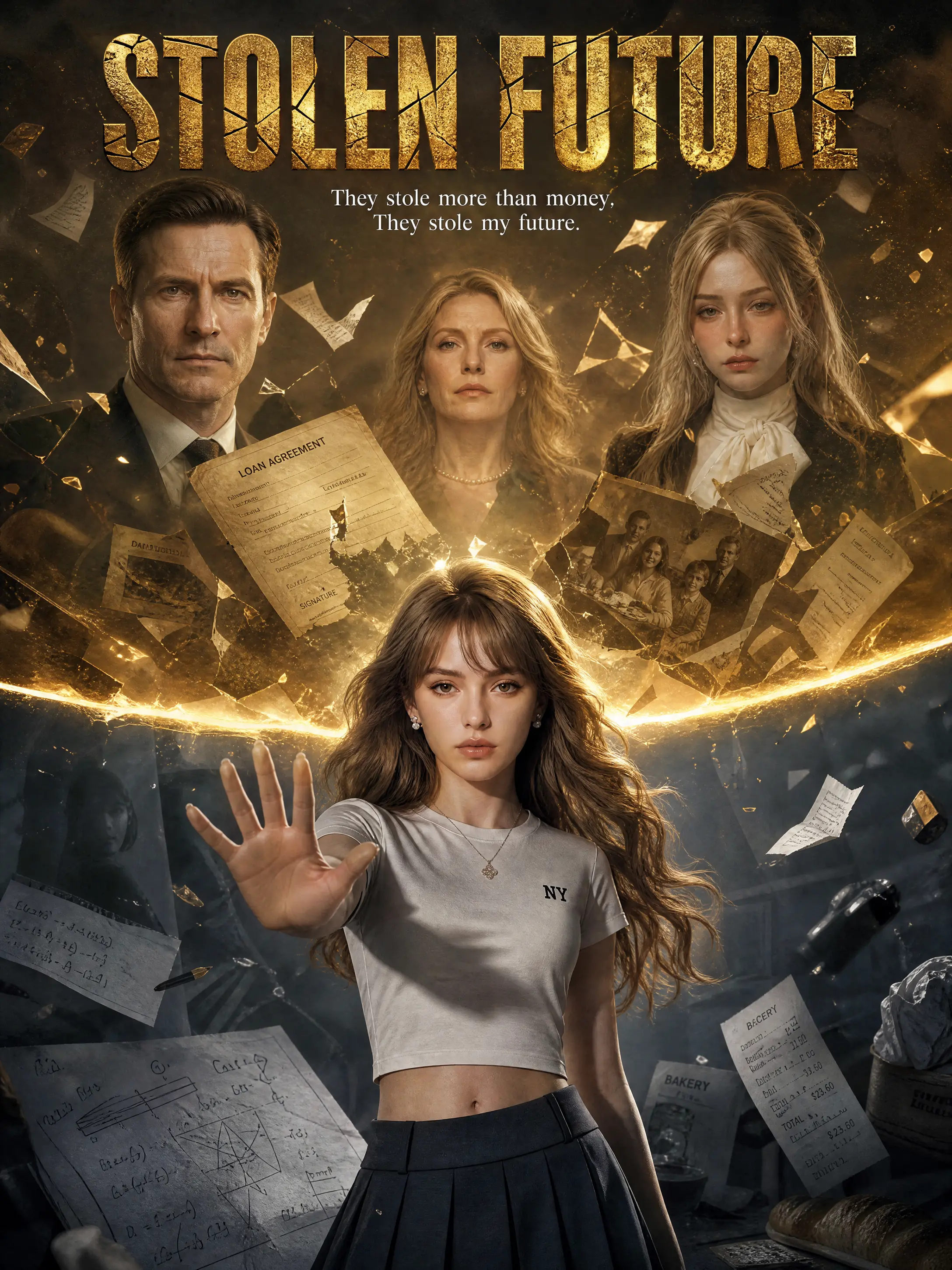 Stolen Future short drama poster