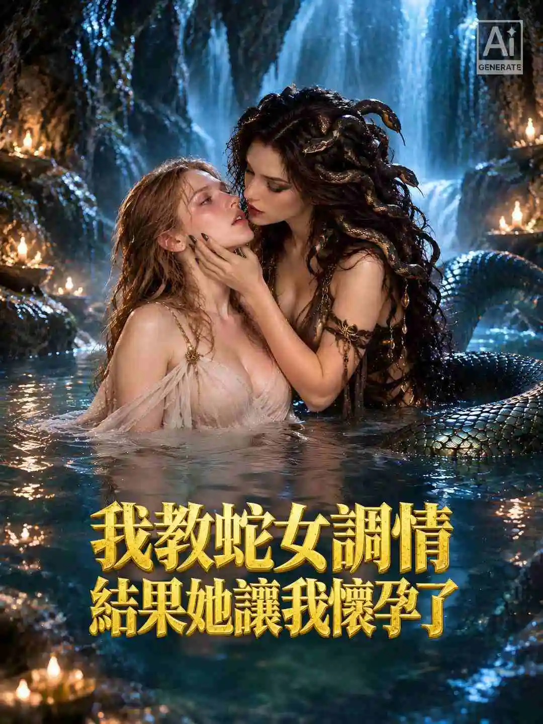 我教蛇女調情 結果她讓我懷孕了 short drama poster