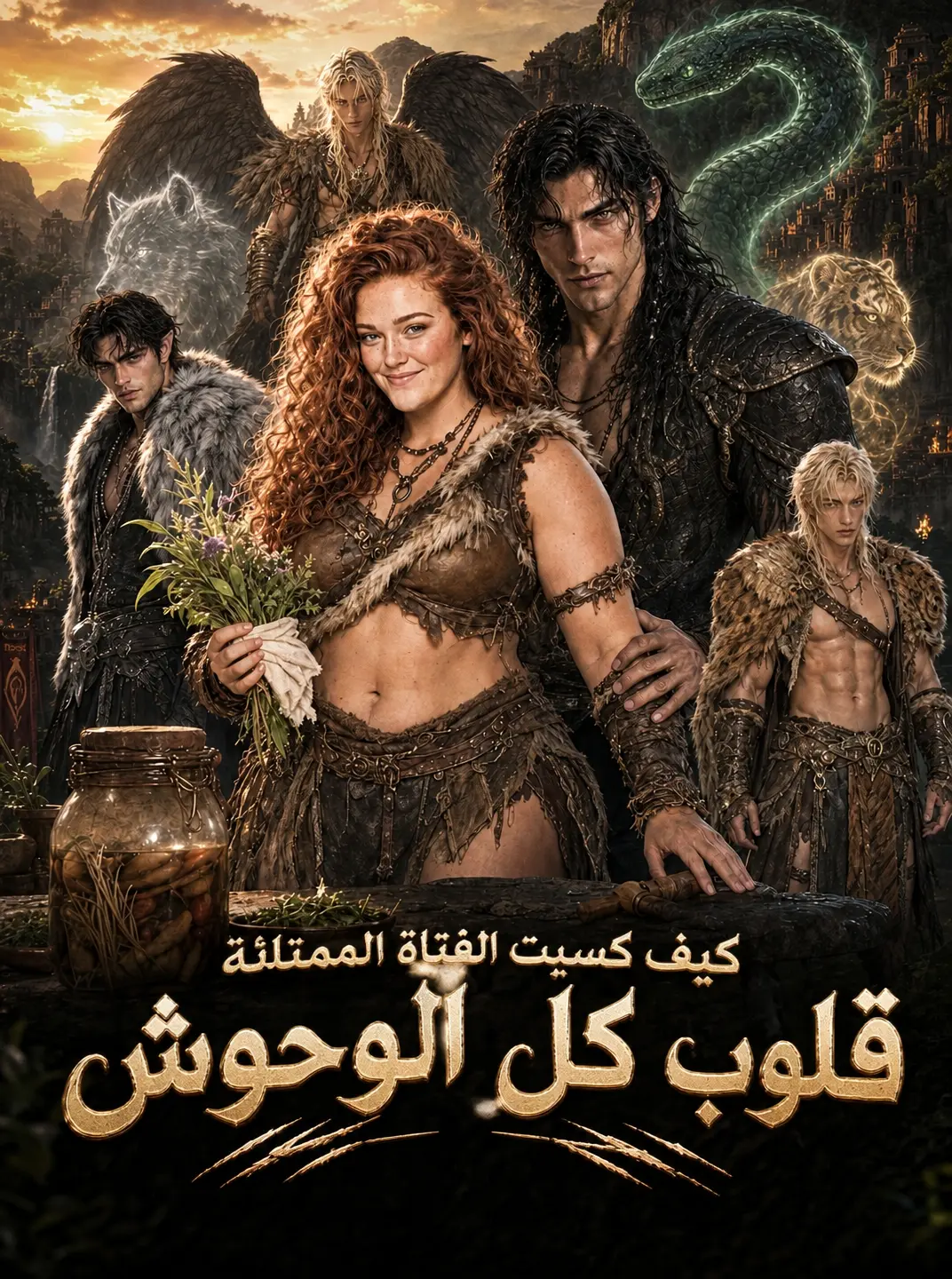 كيف كسبت الفتاة الممتلئة قلوب كل الوحوش short drama poster