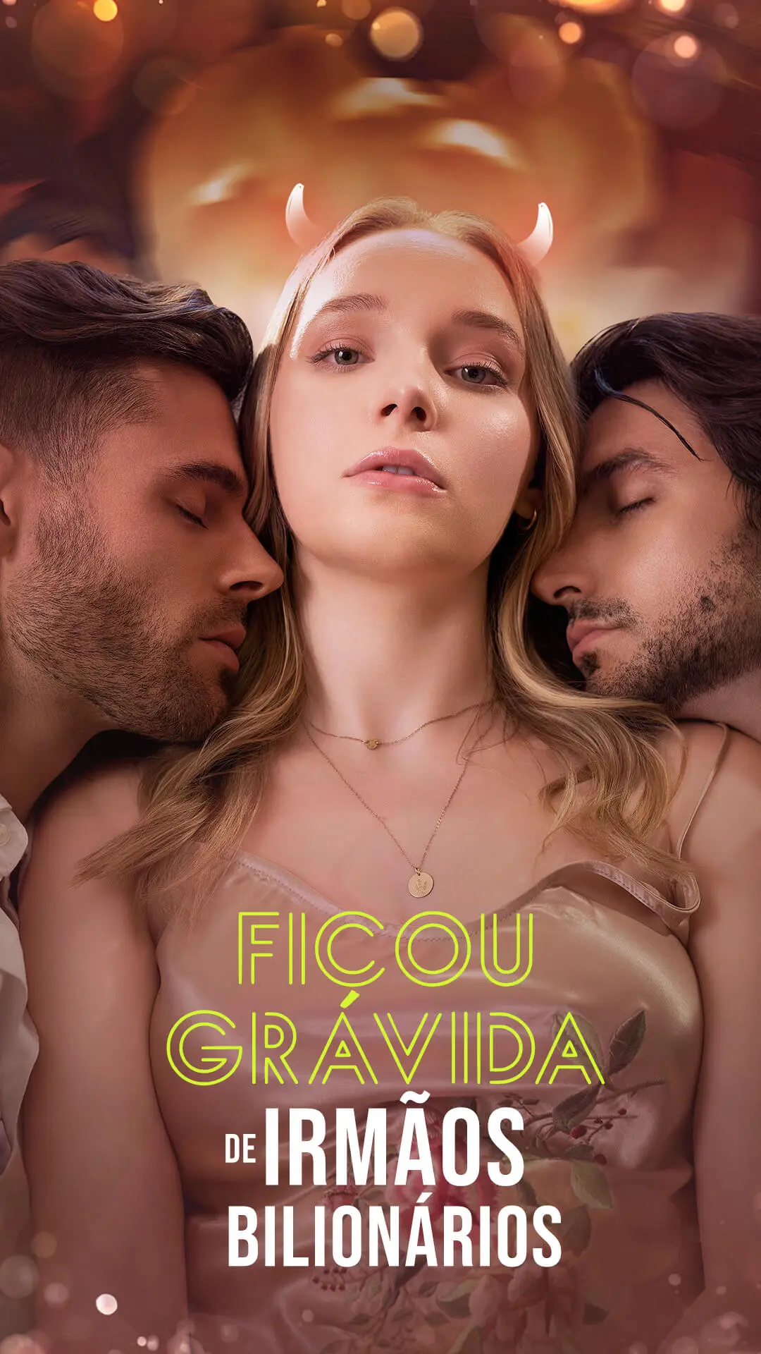 Ficou Grávida de Irmãos Bilionários short drama poster