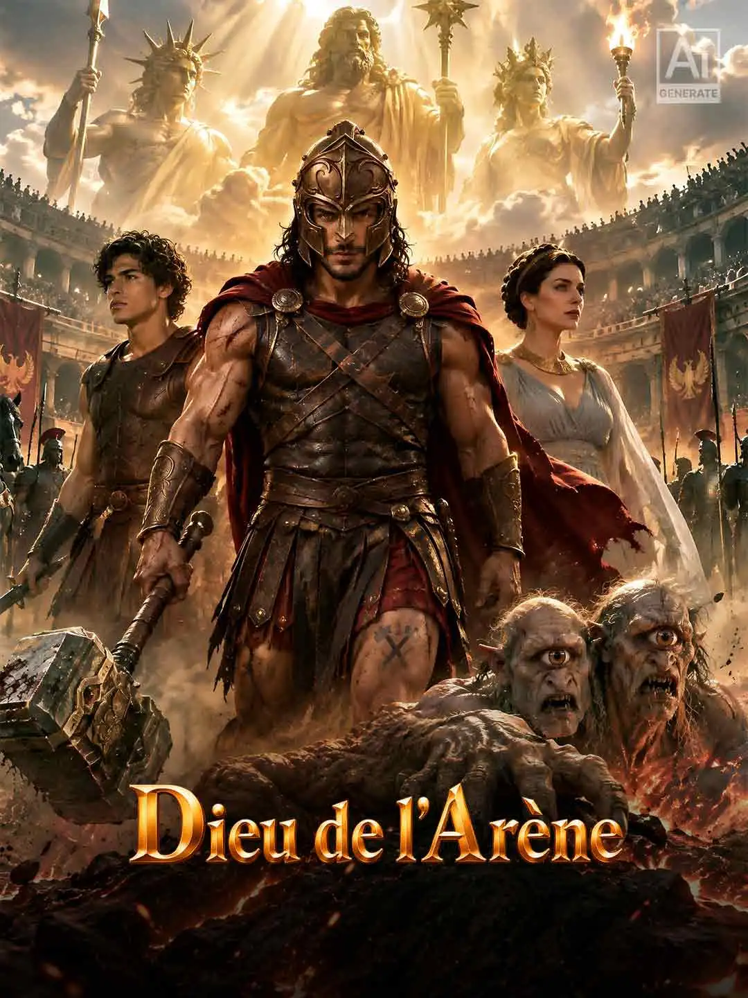 Dieu de l'Arène short drama poster