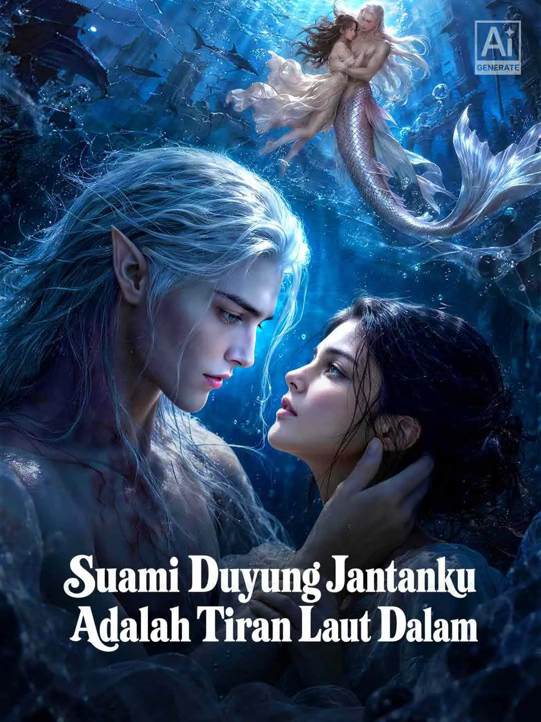 Suami Duyung Jantanku Adalah Tiran Laut Dalam short drama poster