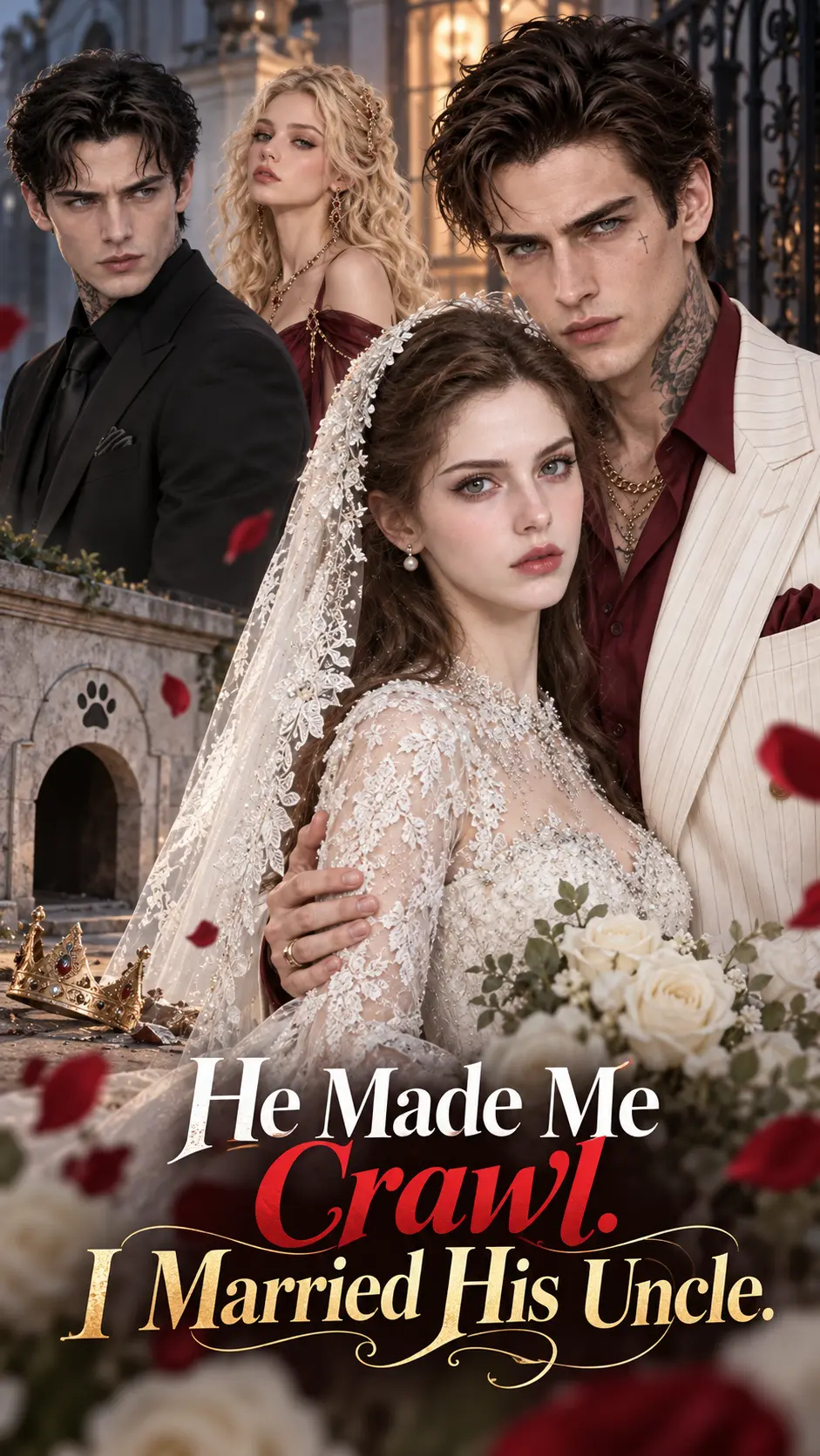 He Made Me Crawl. I Married His Uncle. short drama poster