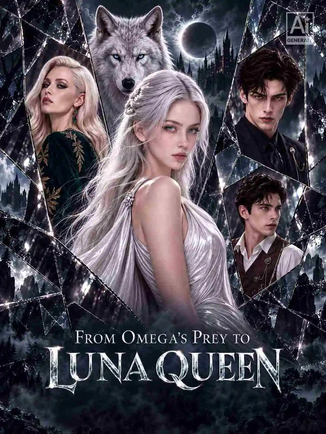 From Omega's Prey to Luna Queen short drama poster