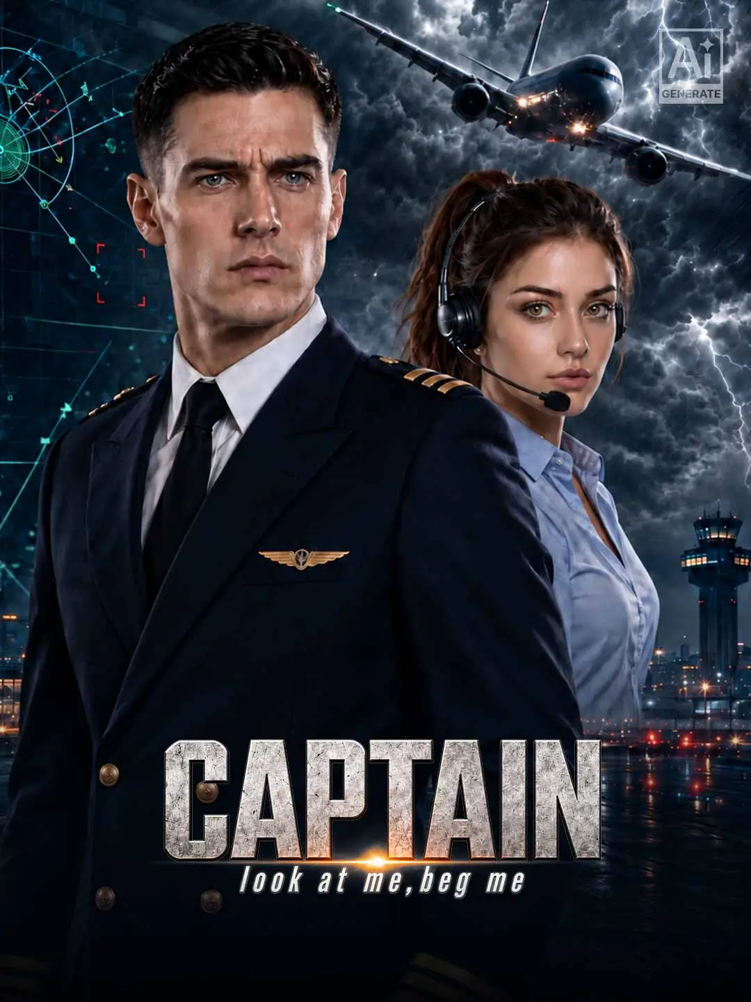 Captain, Look at me, Beg me short drama poster