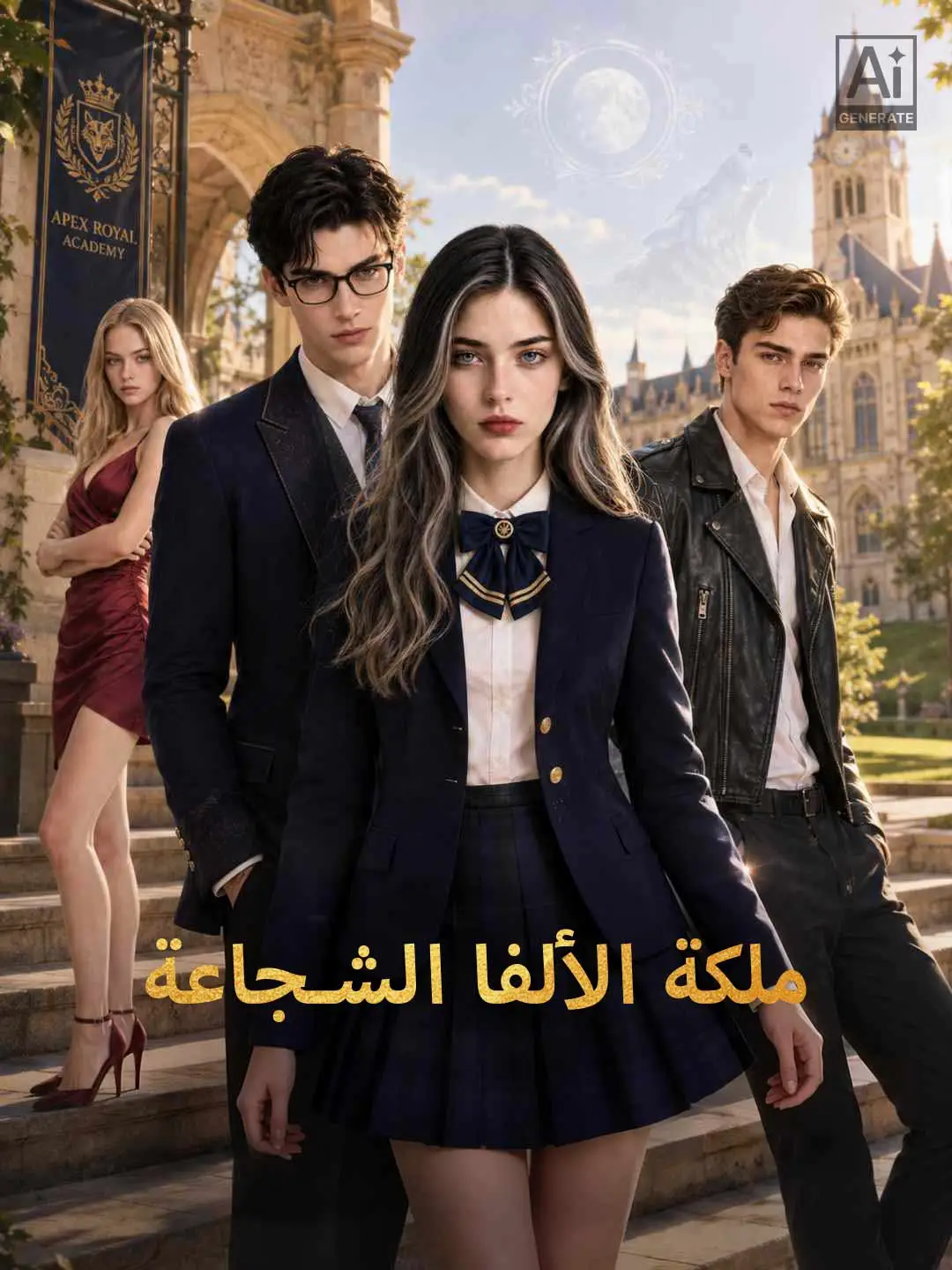 ملكة الألفا الشجاعة short drama poster