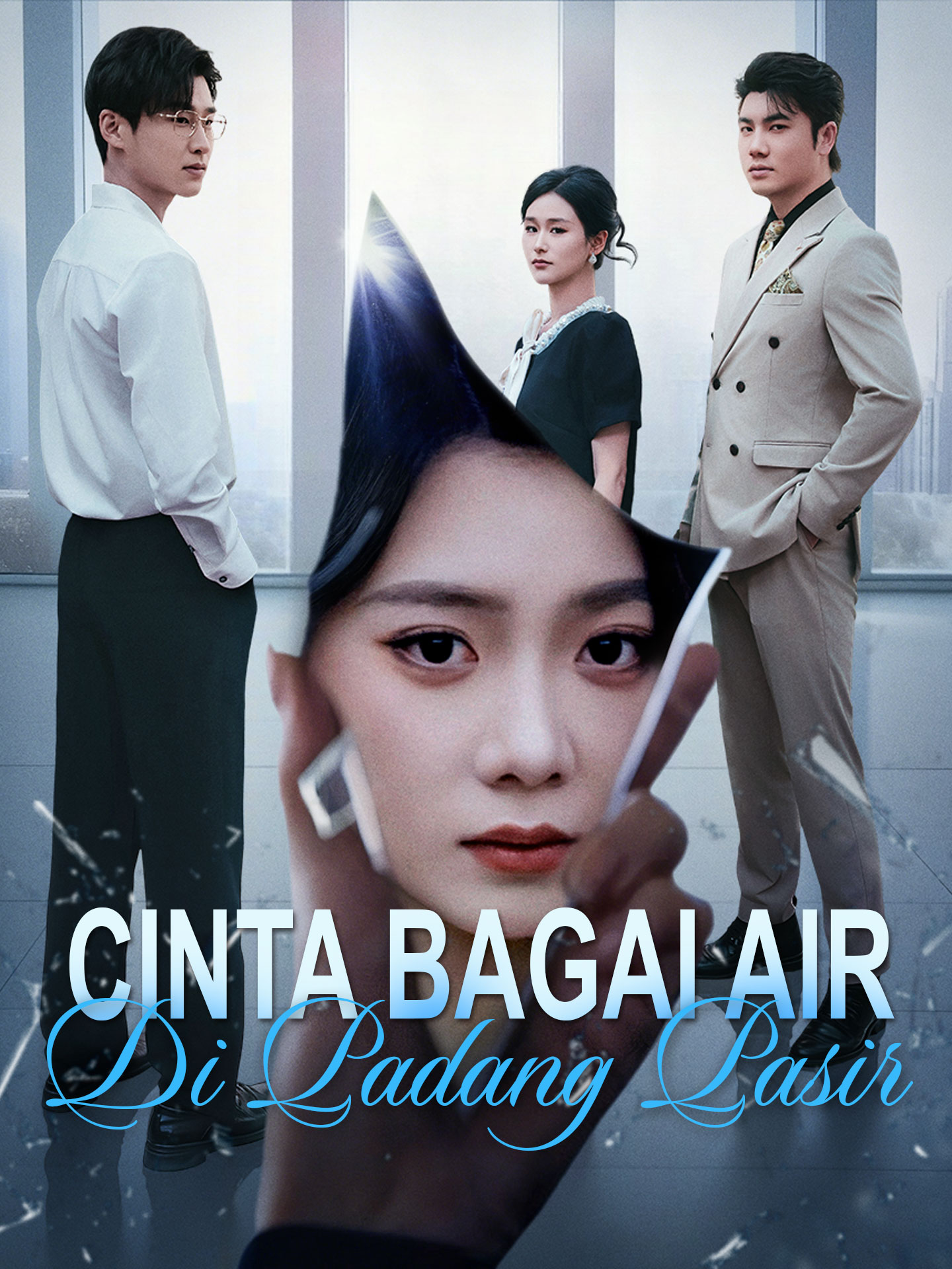 Cinta bagai air di padang pasir short drama poster