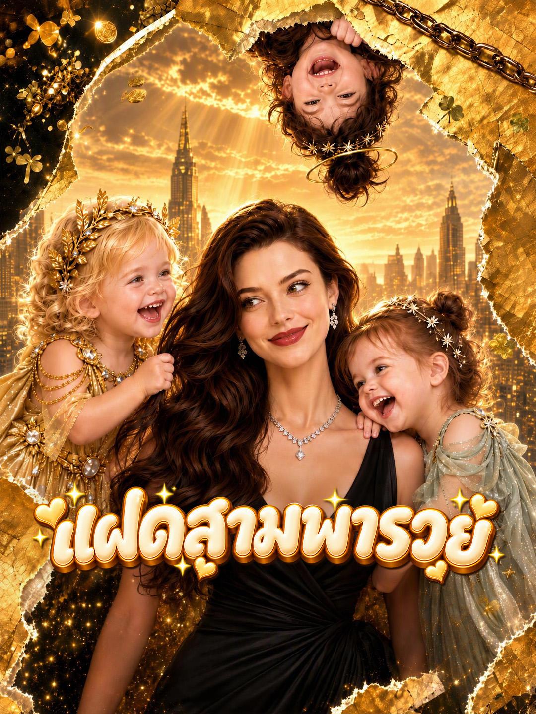 แฝดสามพารวย short drama poster
