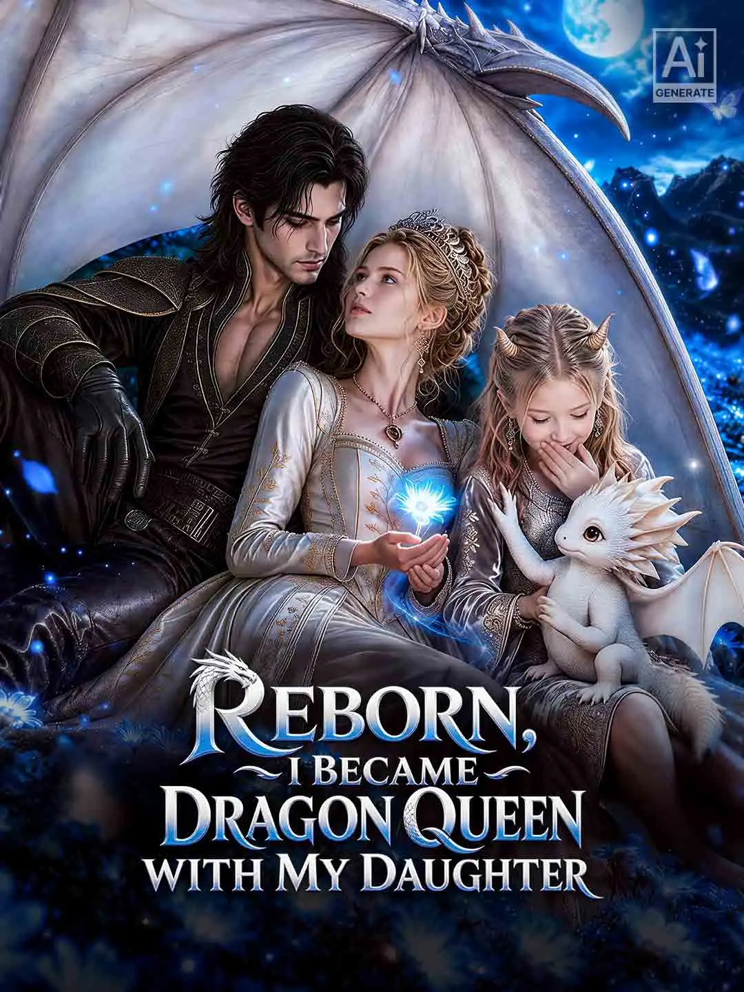 Reborn, I Became Dragon Queen with My Daughter short drama poster