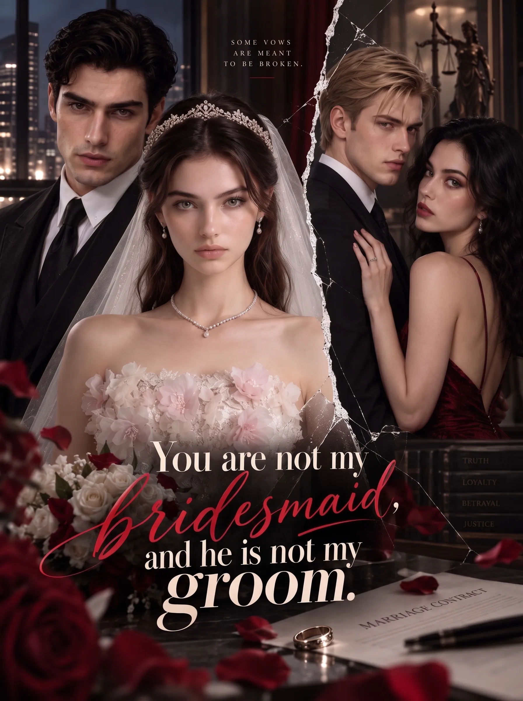 You are not my bridesmaid, and he is not my groom short drama poster