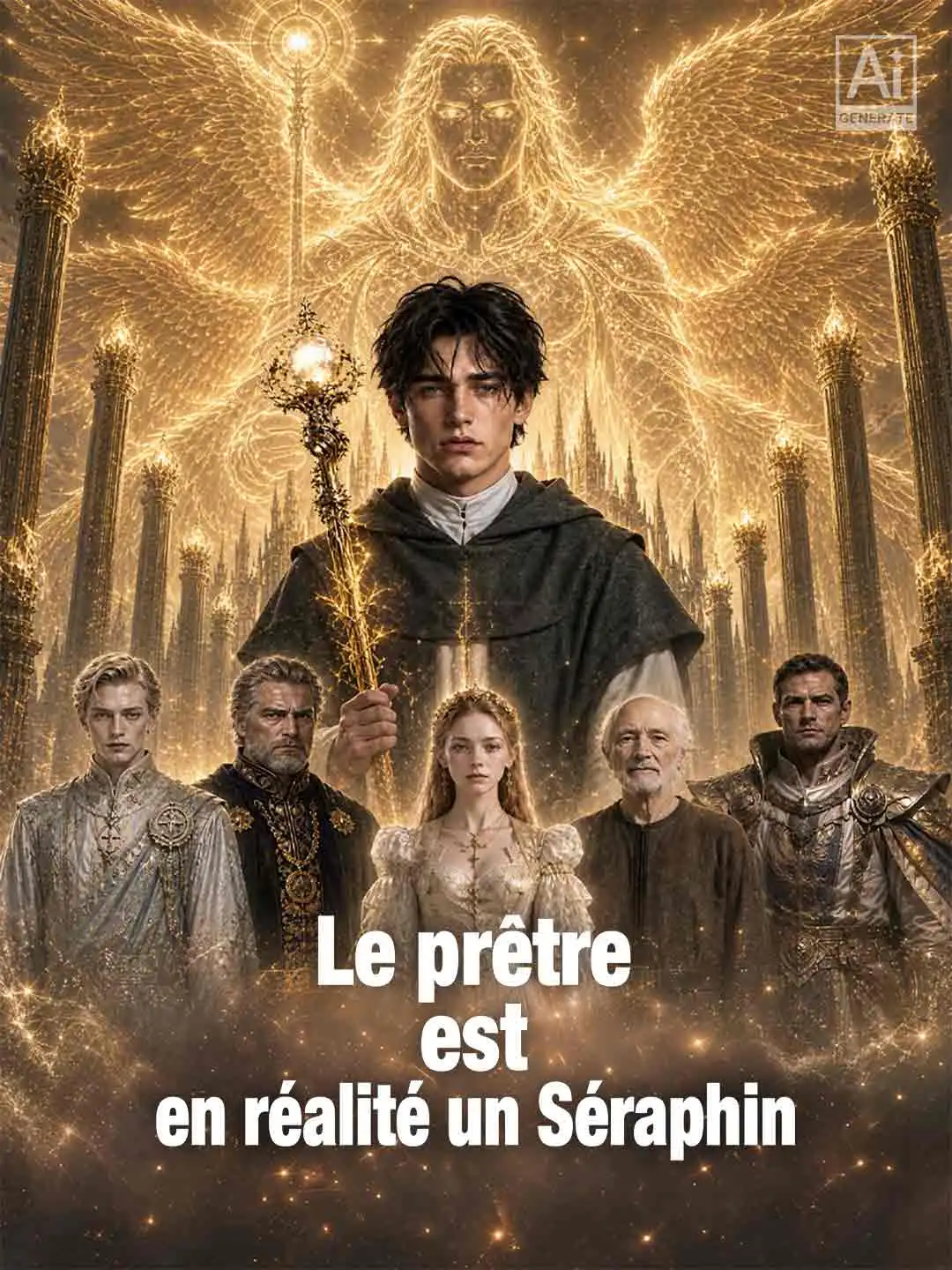 Le prêtre est en réalité un Séraphin short drama poster