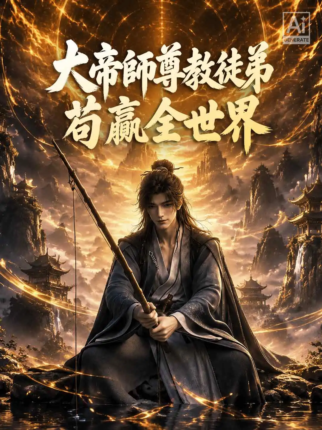 大帝師尊教徒弟苟贏全世界 short drama poster
