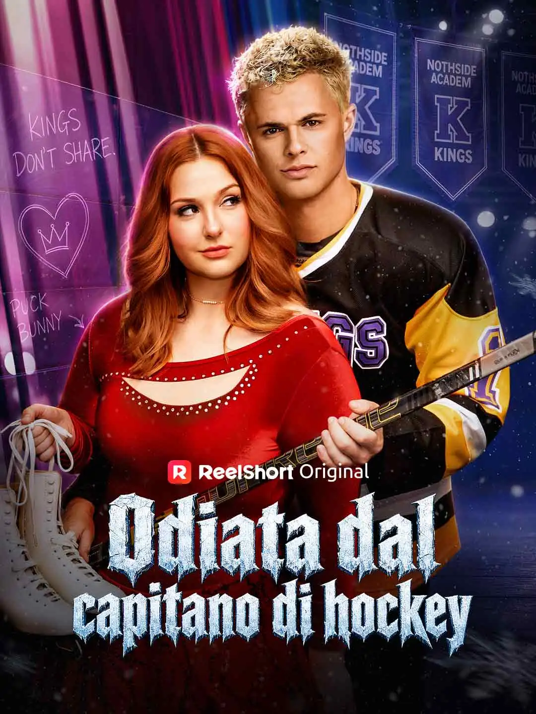 Odiata dal capitano di hockey short drama poster