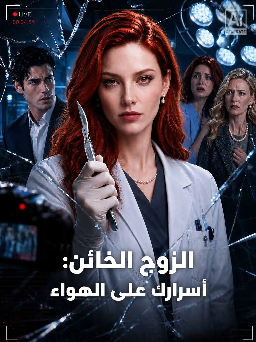 الزوج الخائن: أسرارك على الهواء short drama poster