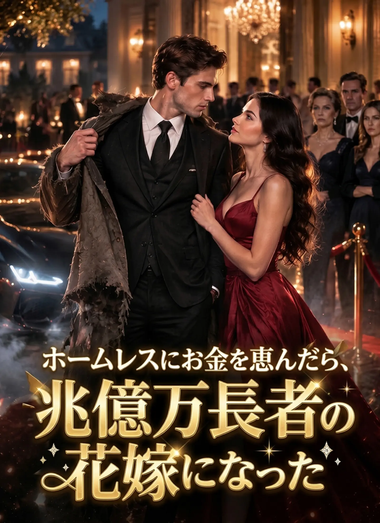 [吹替]ホームレスにお金を恵んだら、兆億万長者の花嫁になった short drama poster