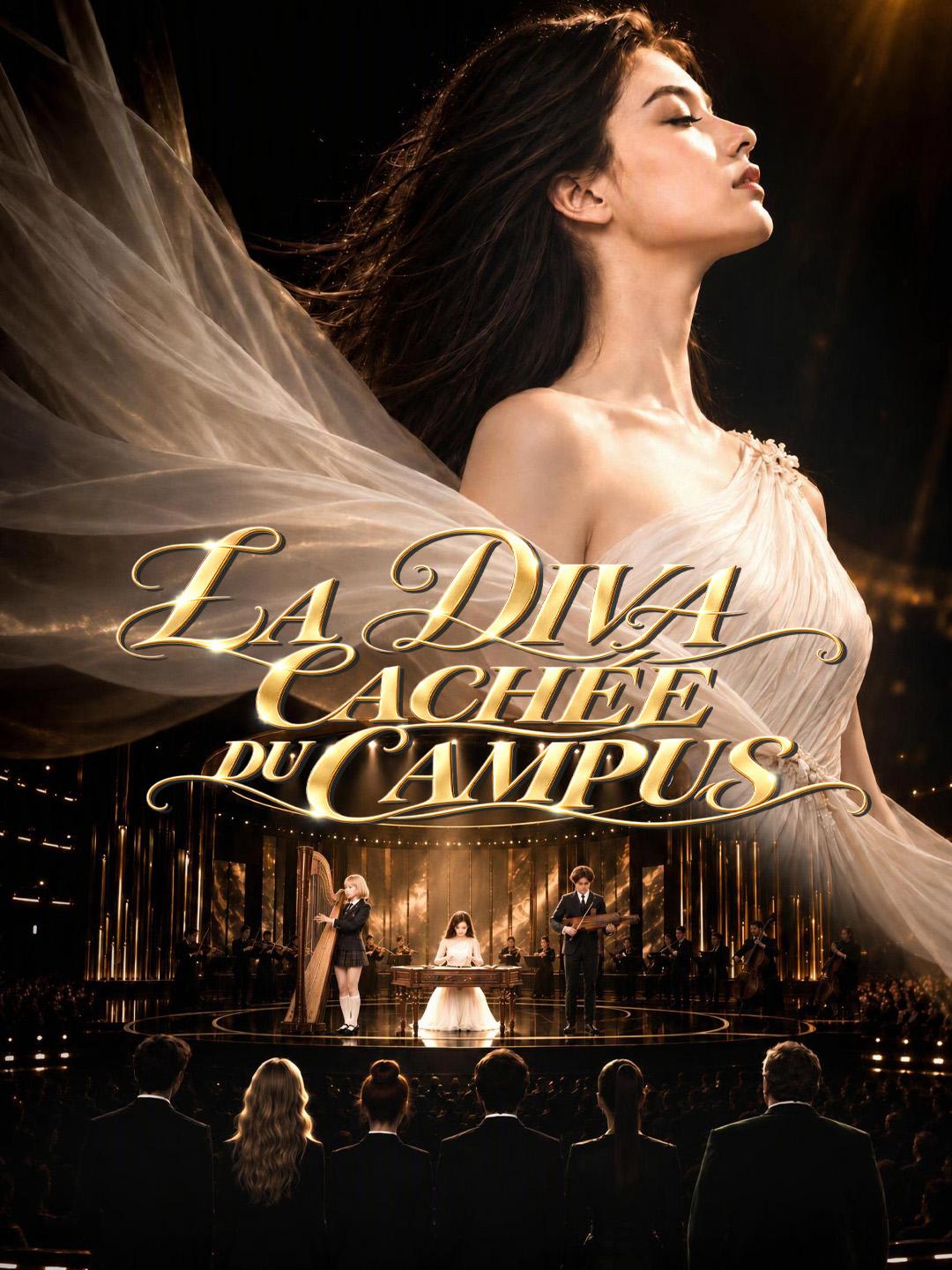 LA DIVA CACHÉE DU CAMPUS short drama poster
