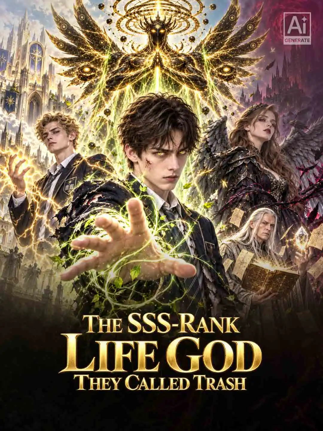 The SSS-Rank Life God They Called Trash short drama poster