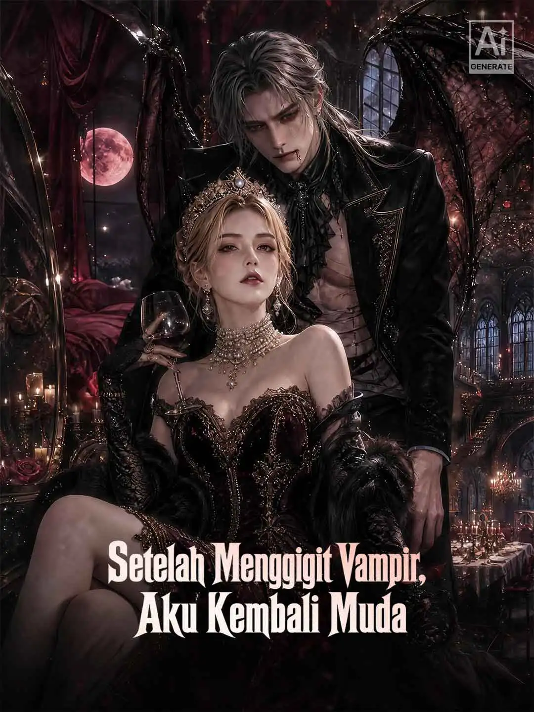 Setelah Menggigit Vampir, Aku Kembali Muda short drama poster