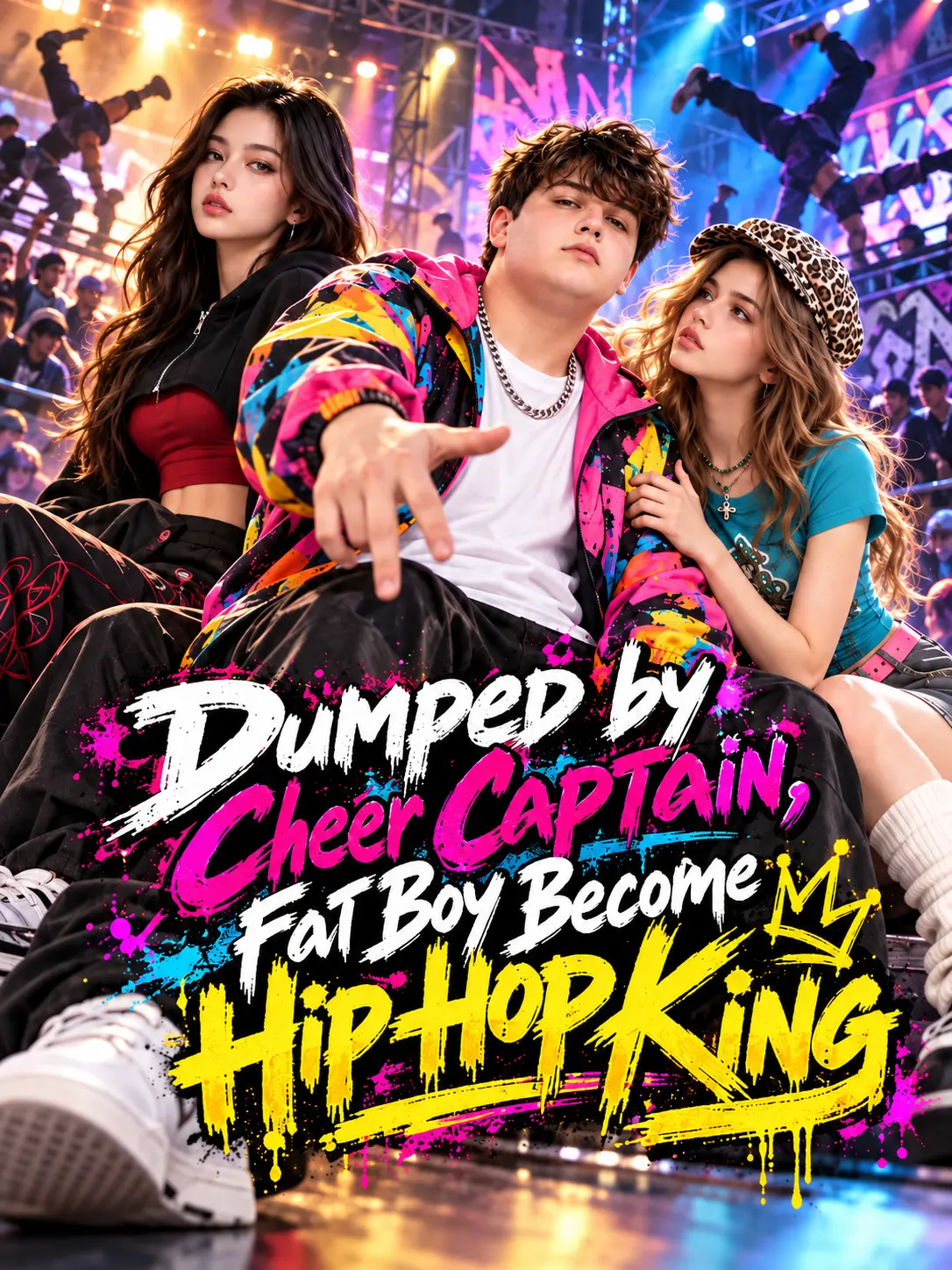 Dumped by Cheer Captain, Fat Boy Become Hip-Hop King short drama poster
