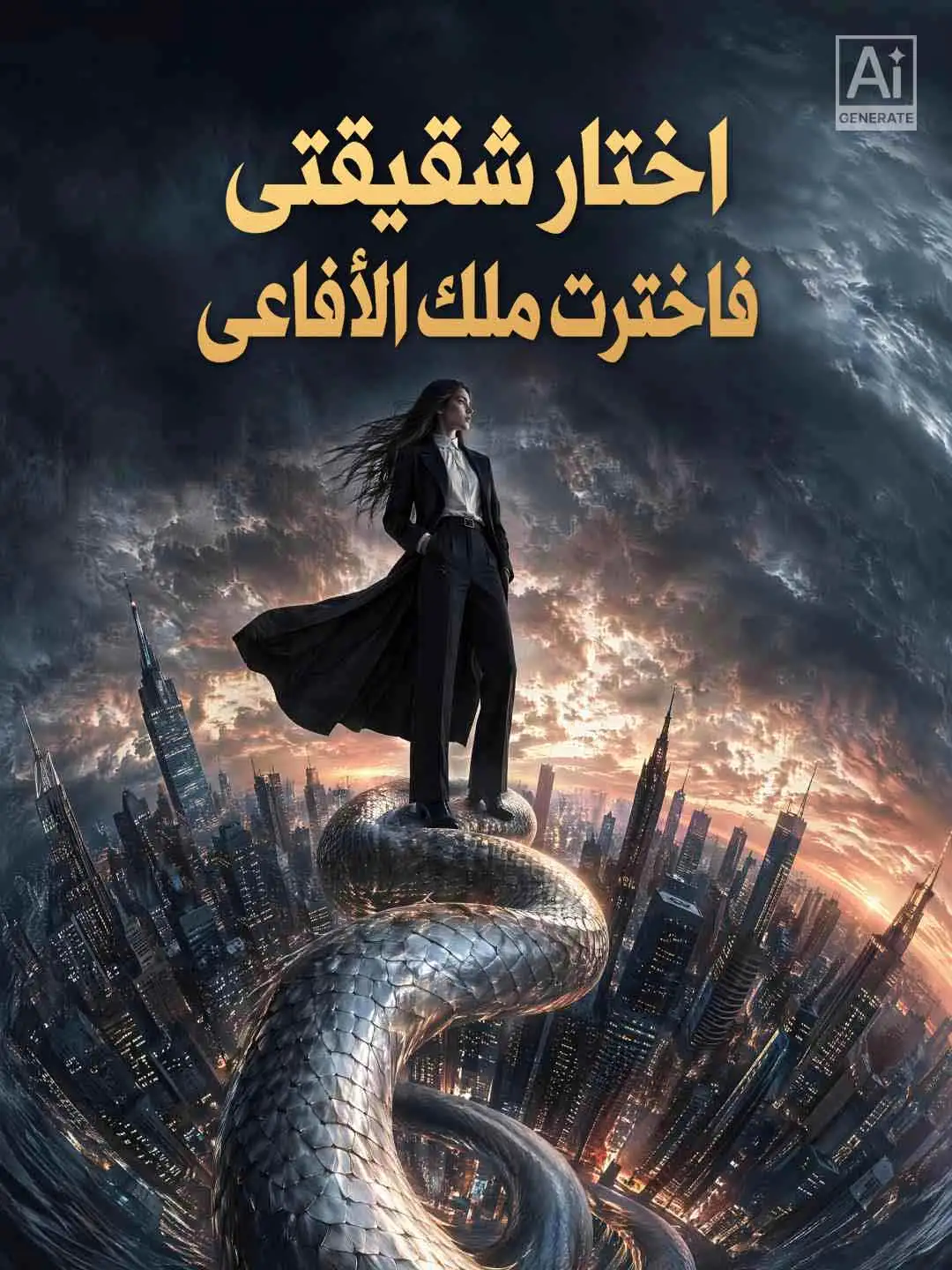 اختار شقيقتي فاخترت ملك الأفاعي short drama poster
