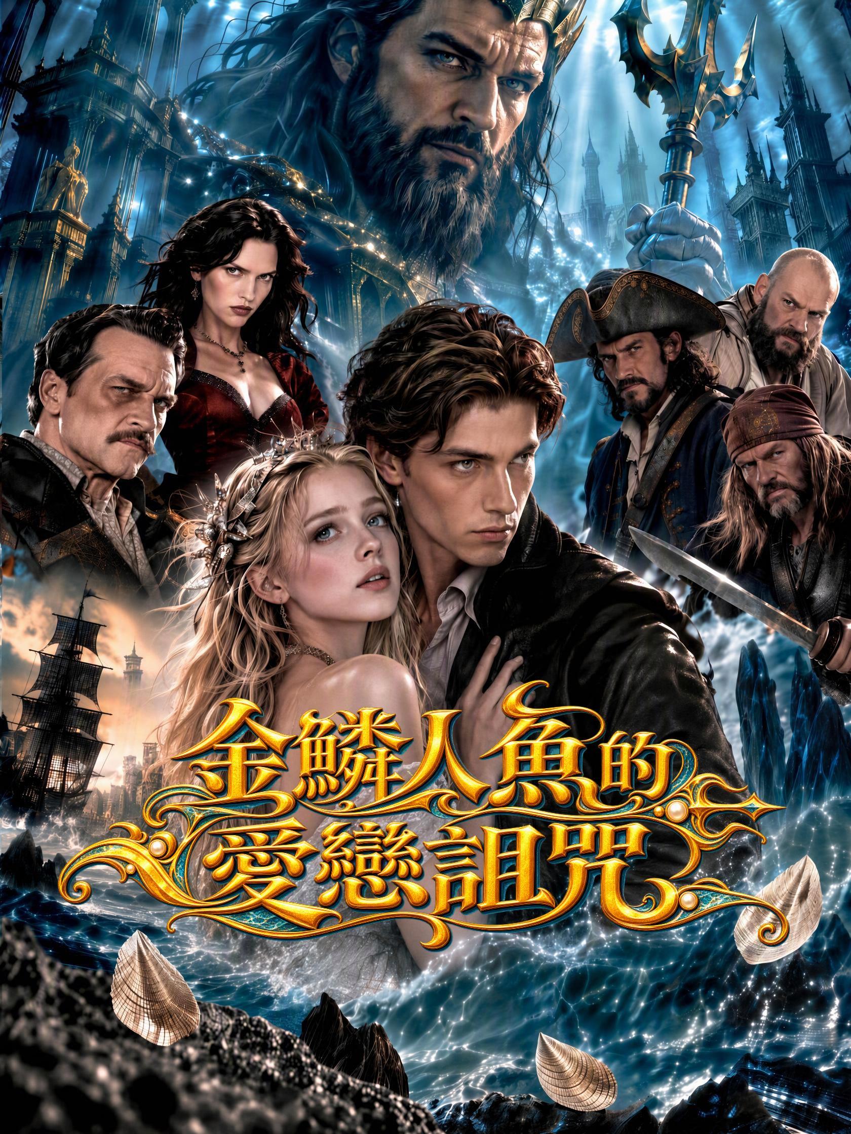 金鱗人魚的愛戀詛咒 short drama poster