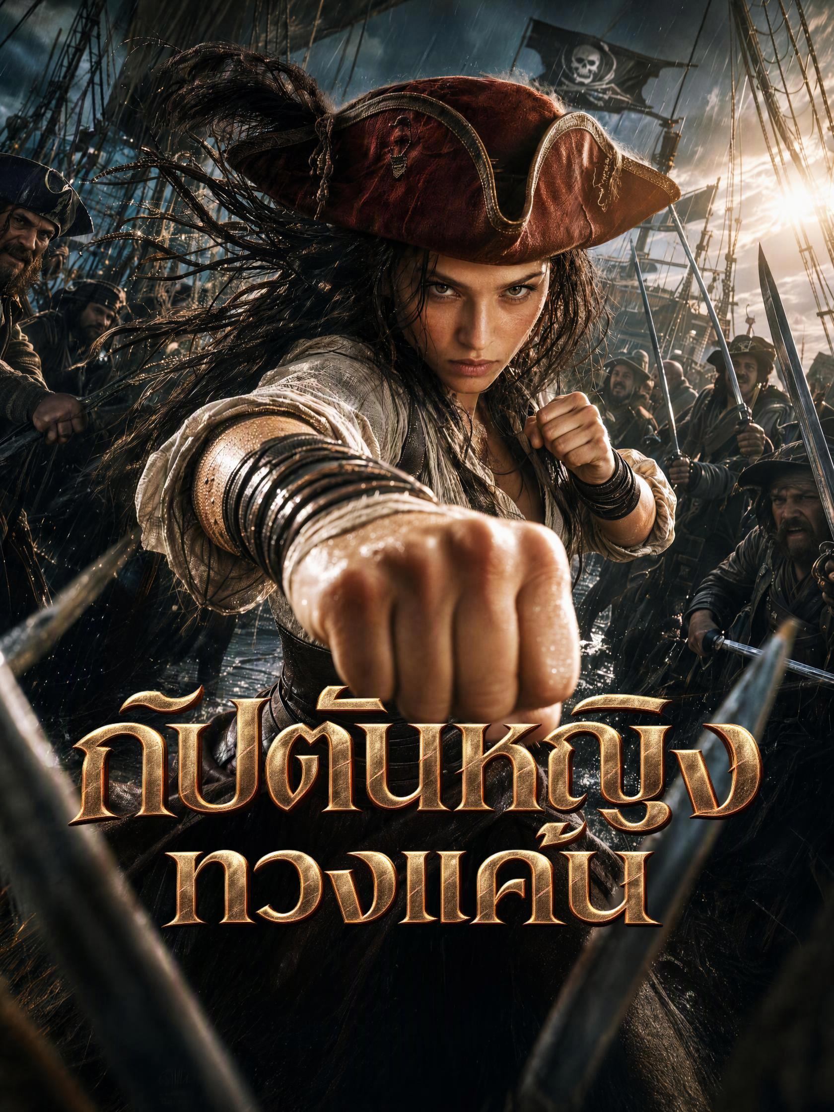 กัปตันหญิงทวงแค้น short drama poster