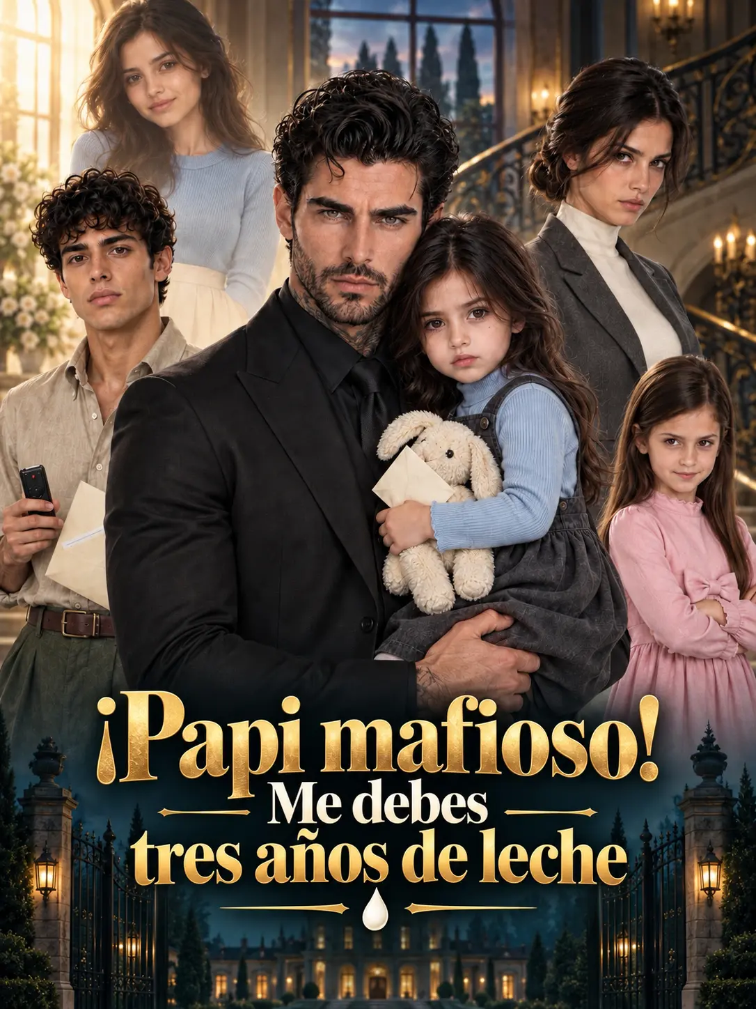 ¡Papi mafioso! Me debes tres años de leche short drama poster