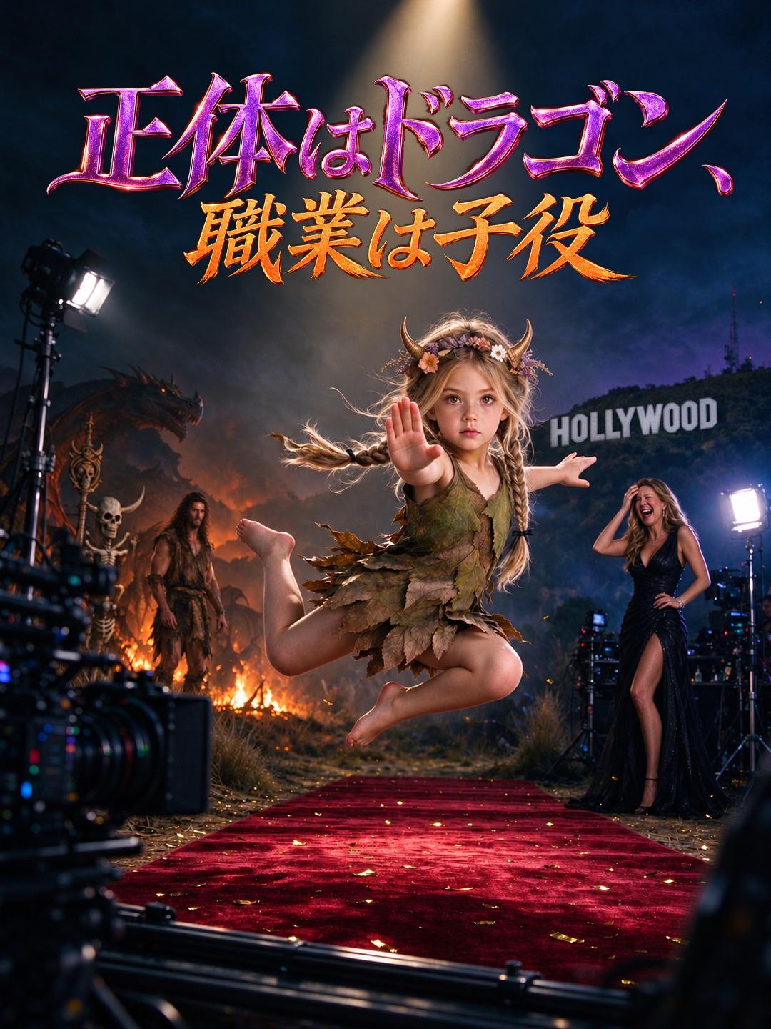 正体はドラゴン、職業は子役 short drama poster