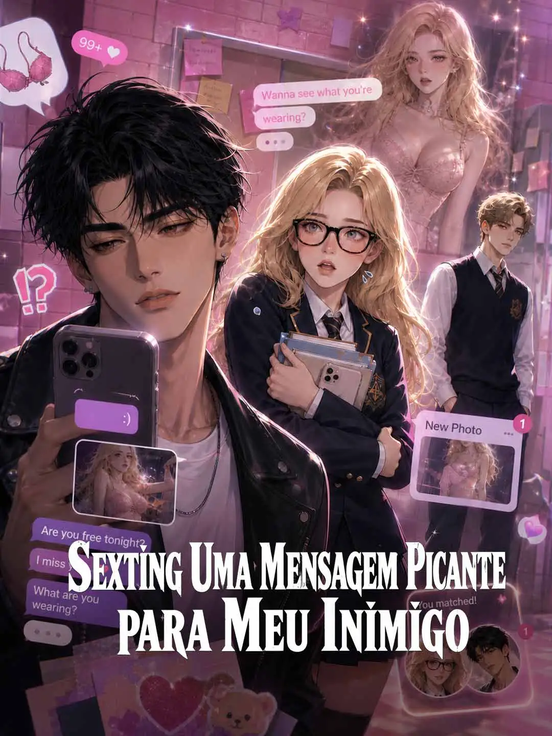 Sexting Uma Mensagem Picante para Meu Inimigo short drama poster