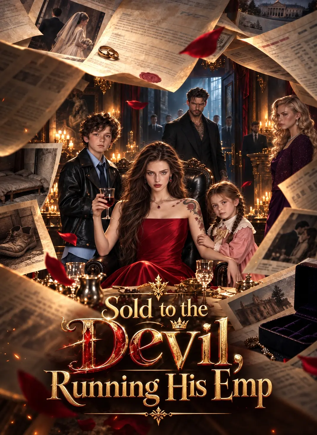 Sold to the Devil, Running His Emp short drama poster