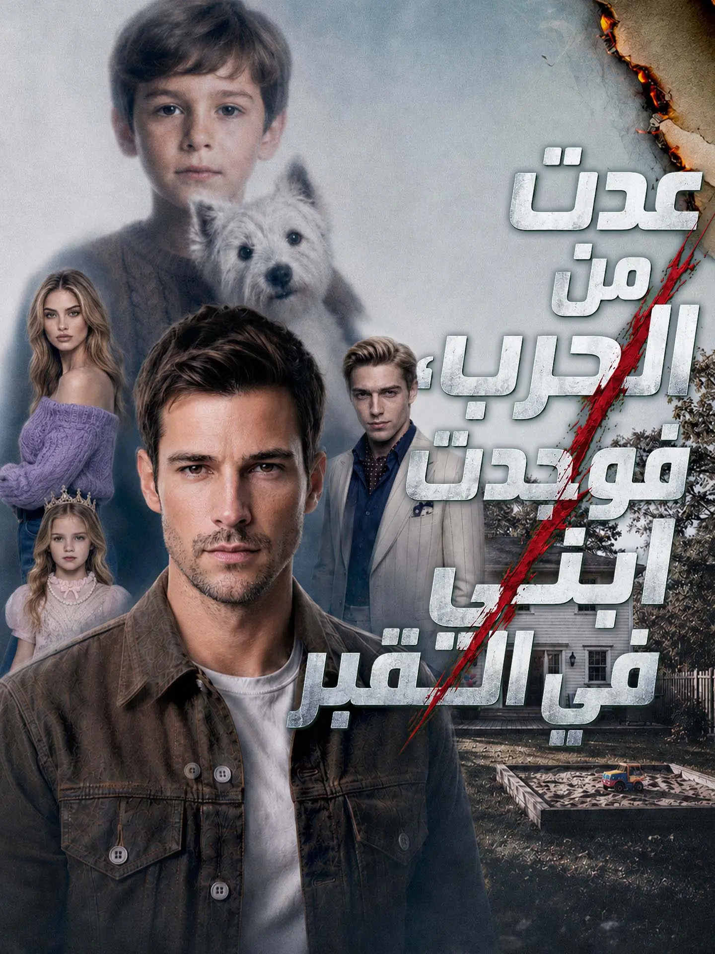 المدبلج-عدت من الحرب، فوجدت ابني في القبر short drama poster